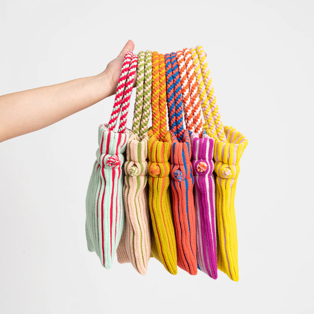 Candy Stripe Mini Tote - Image 29
