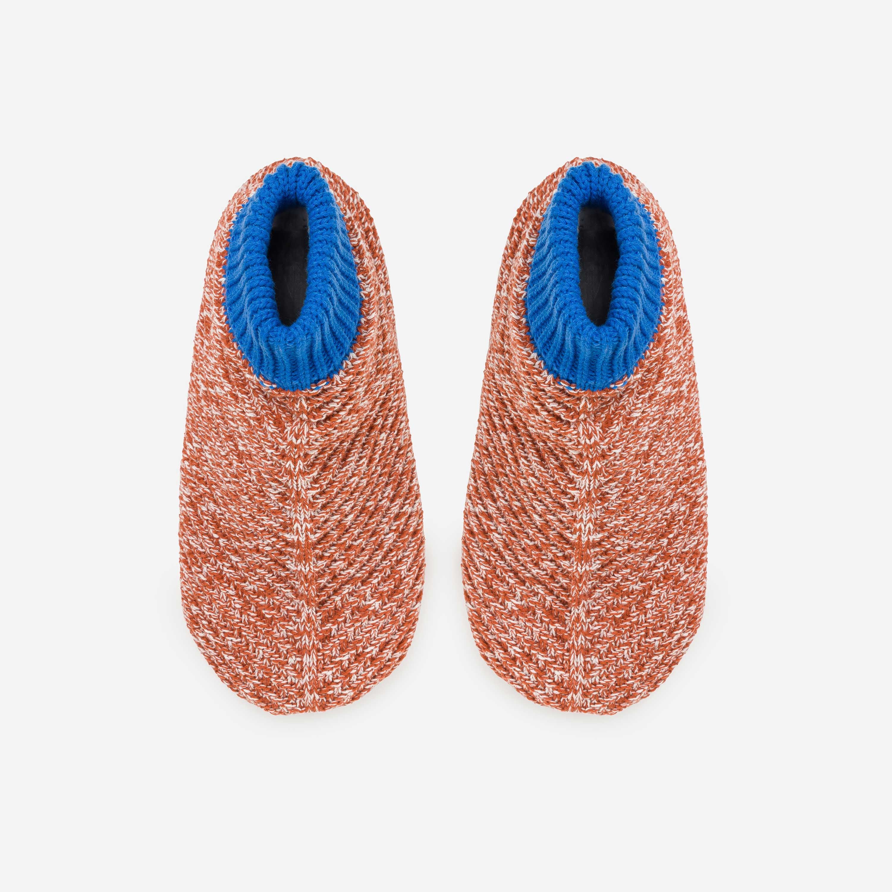 Chevron Knit Bootie Slippers - Image 15