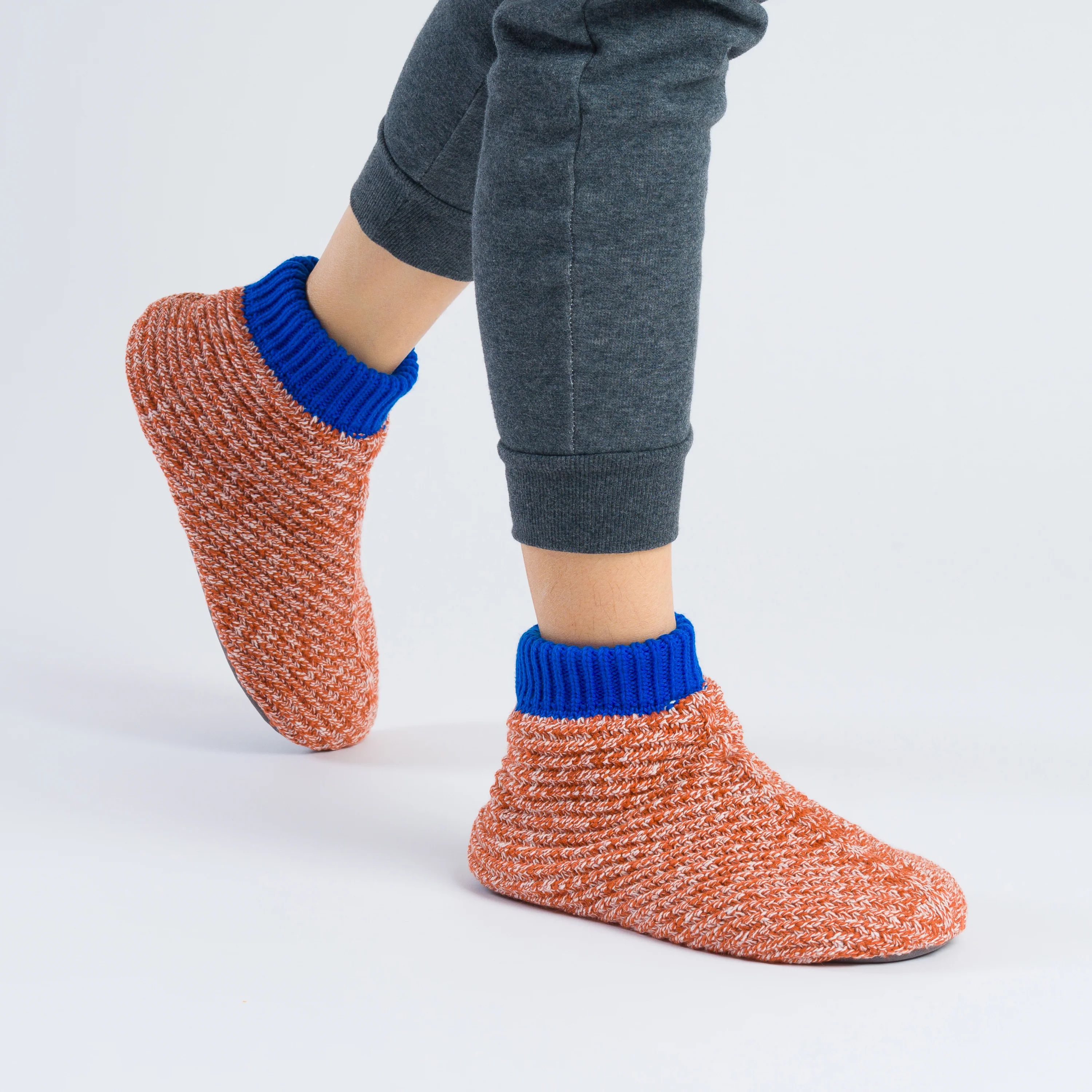 Chevron Knit Bootie Slippers - Image 17