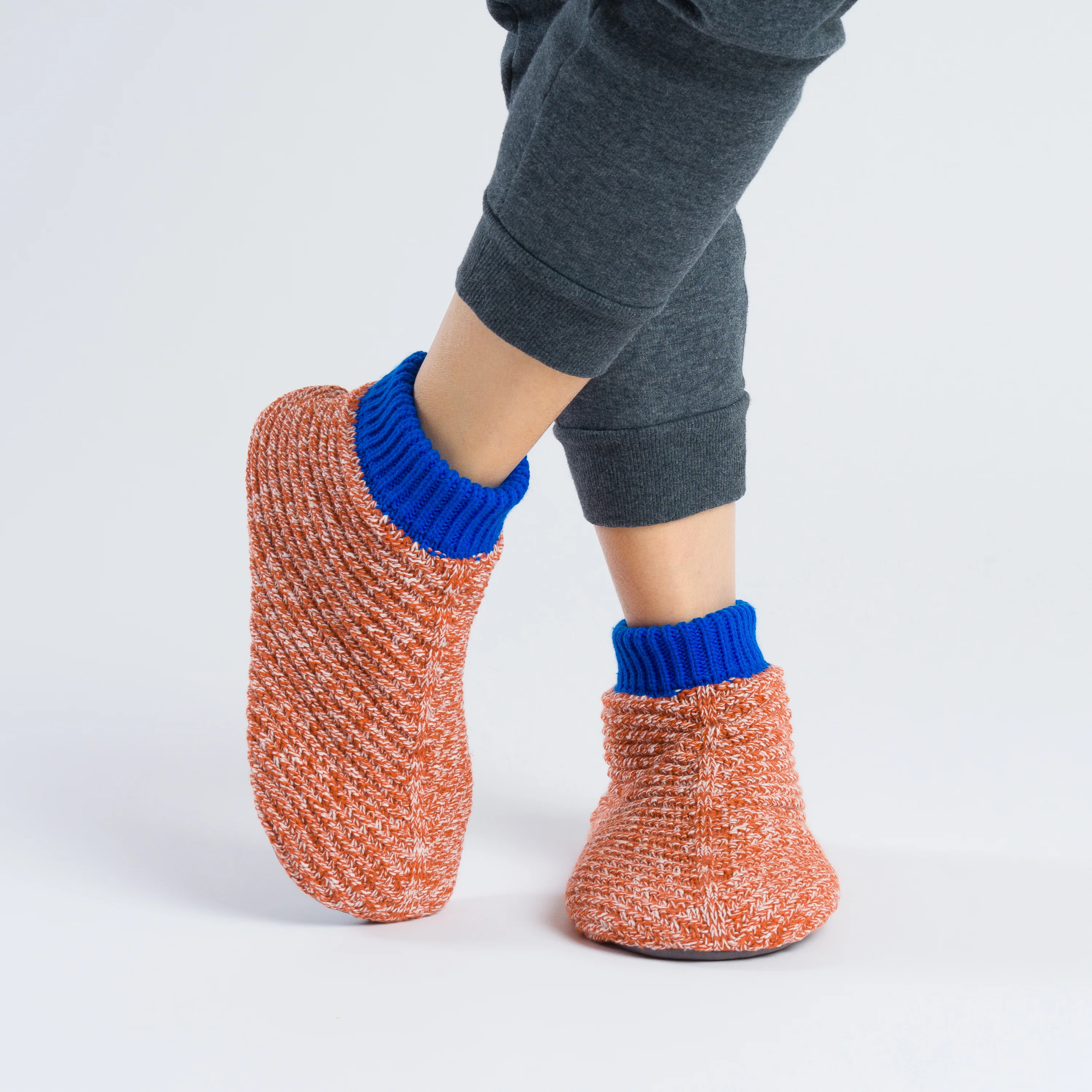 Chevron Knit Bootie Slippers - Image 18