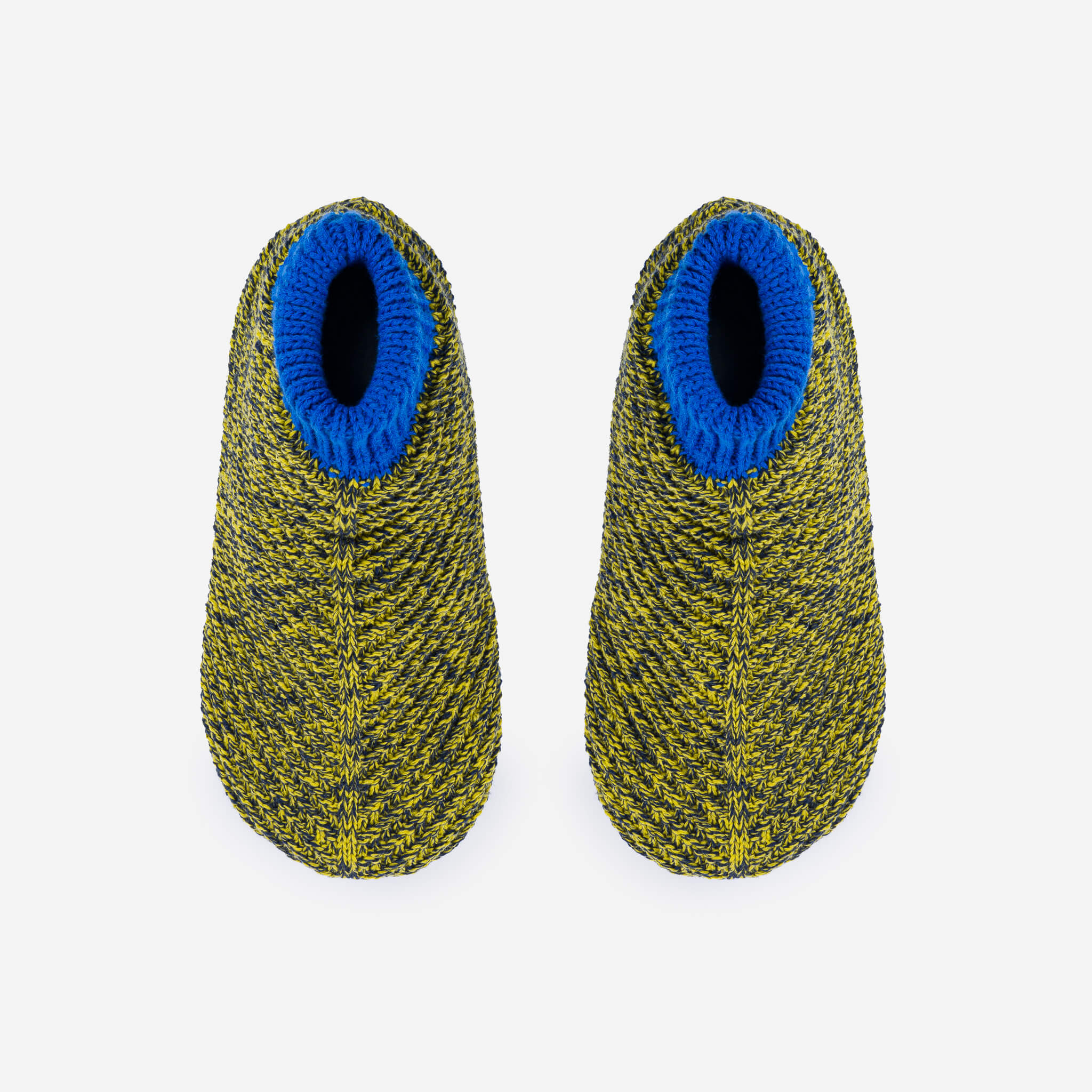 Chevron Knit Bootie Slippers - Image 19