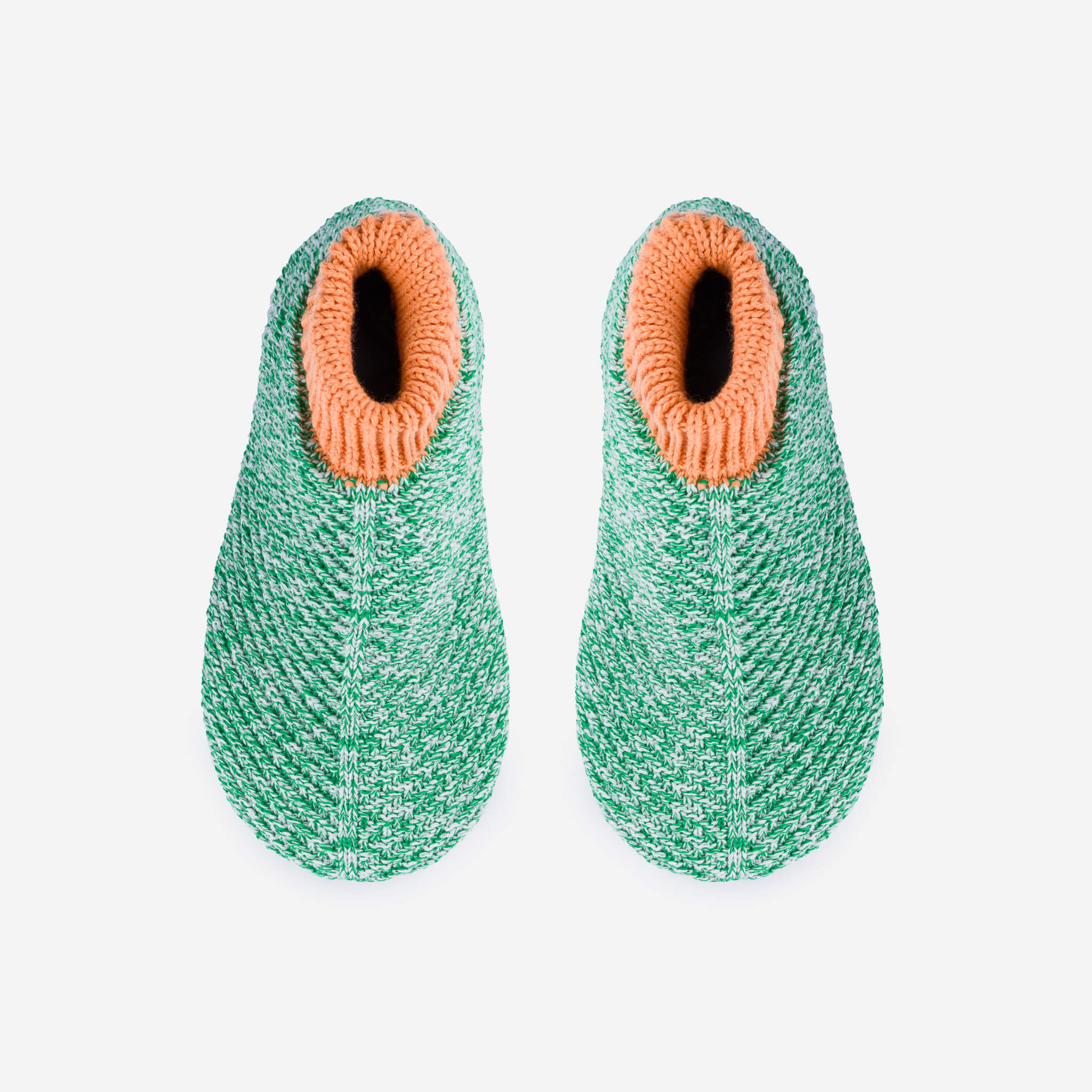 Chevron Knit Bootie Slippers - Image 22