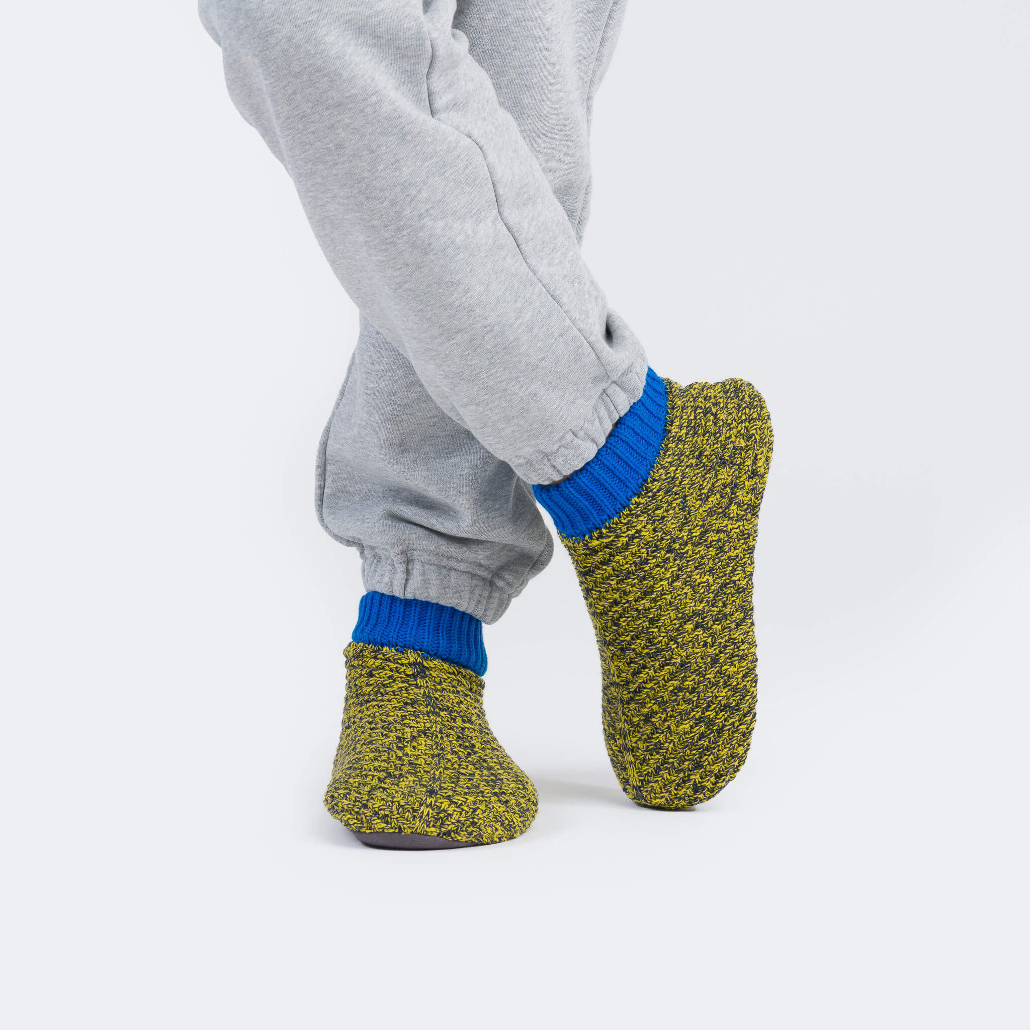Chevron Knit Bootie Slippers - Image 25