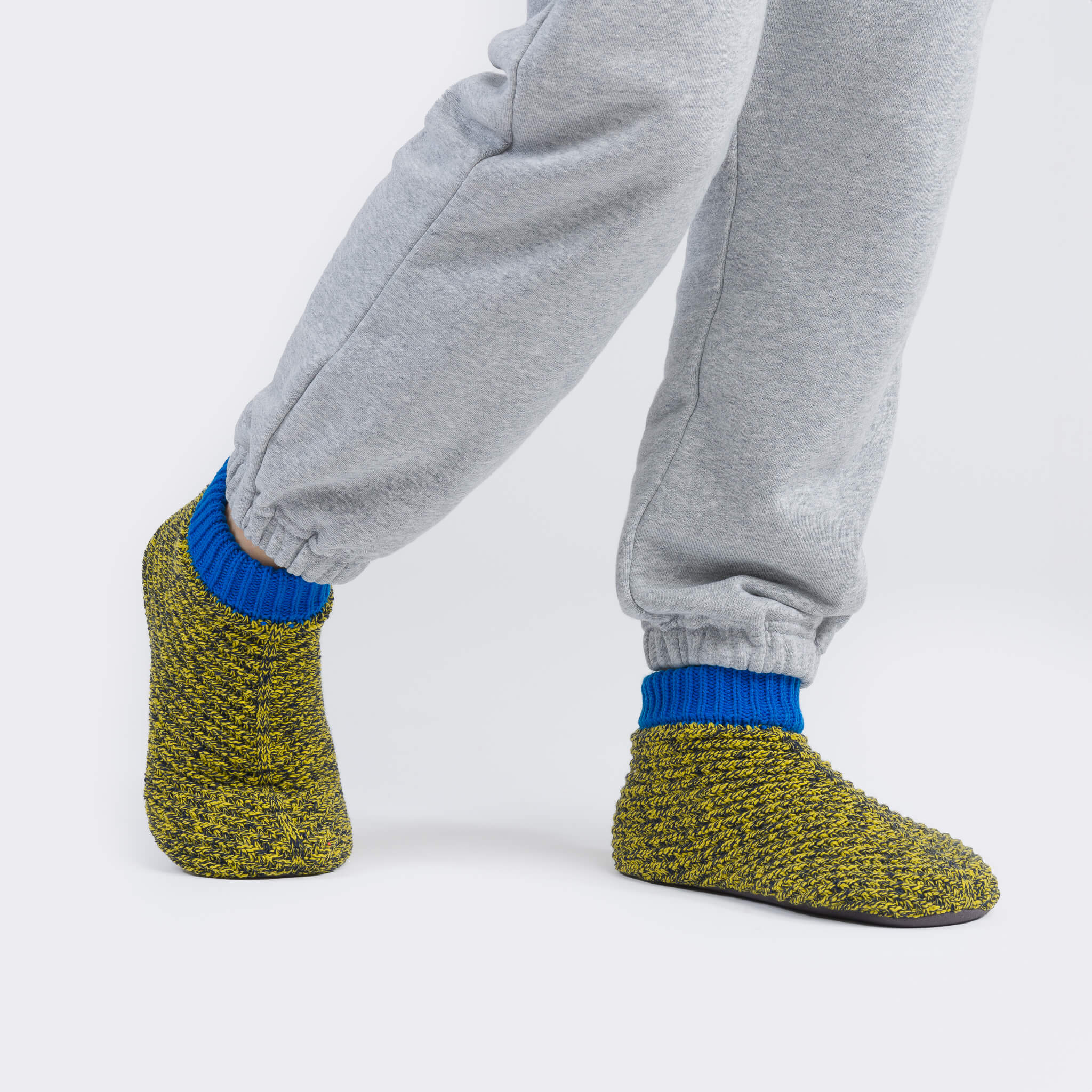 Chevron Knit Bootie Slippers - Image 26
