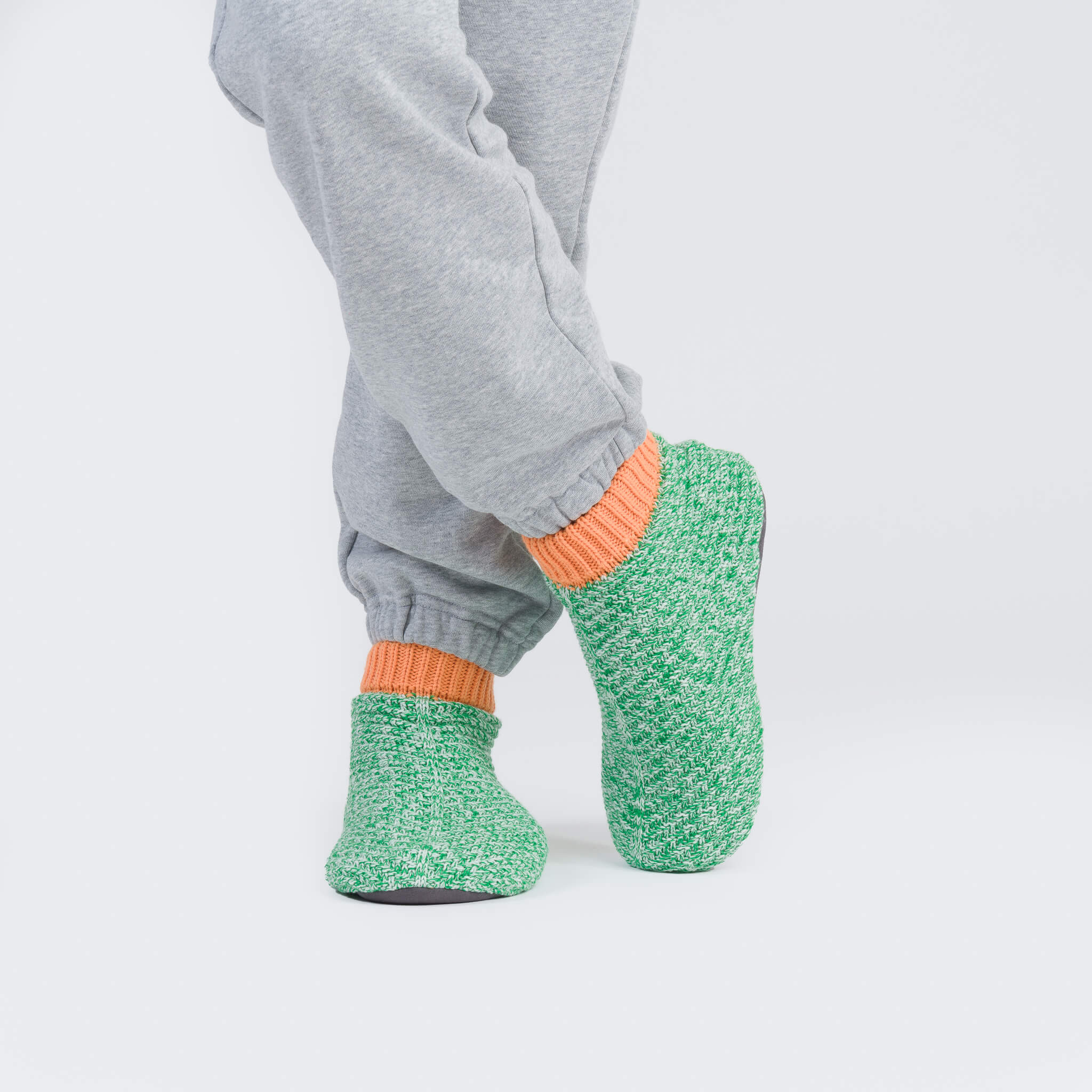 Chevron Knit Bootie Slippers - Image 27