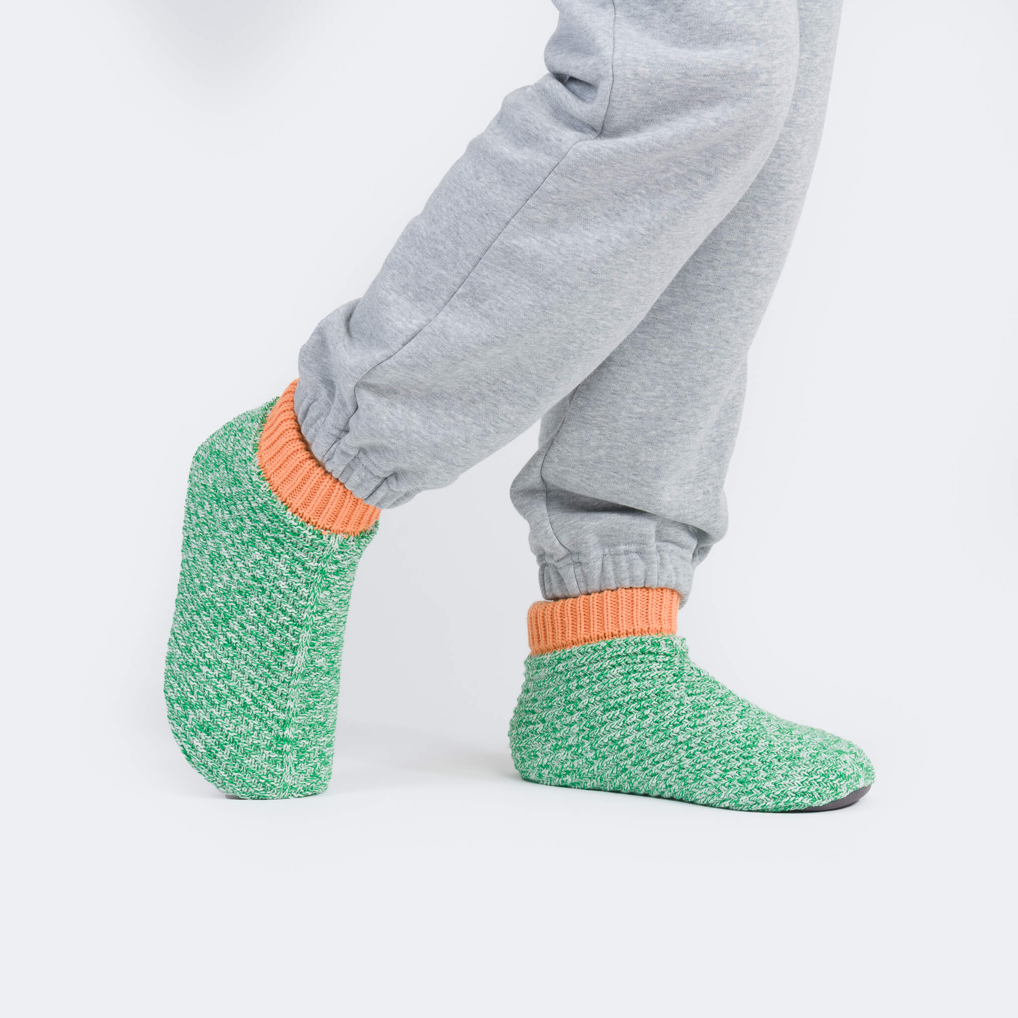 Chevron Knit Bootie Slippers - Image 28
