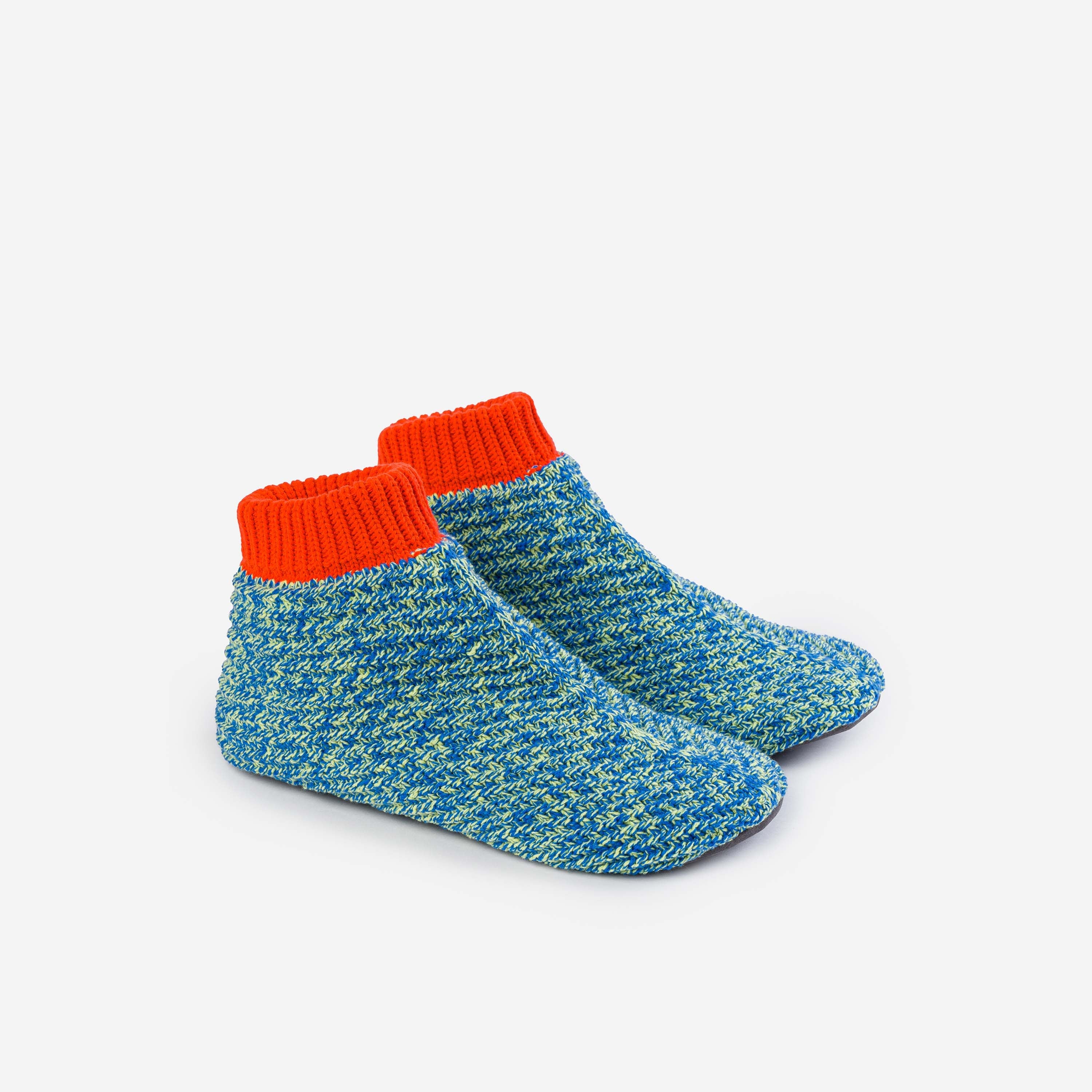 Chevron Knit Bootie Slippers - Image 4
