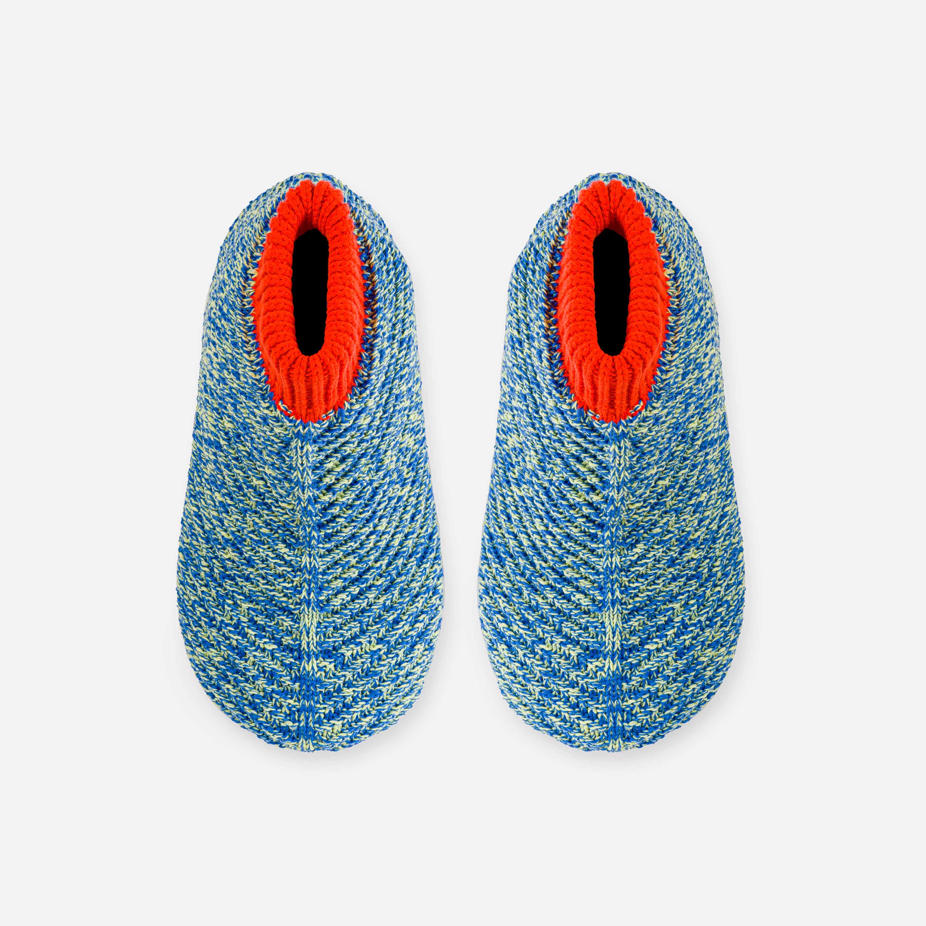 Chevron Knit Bootie Slippers - Image 6