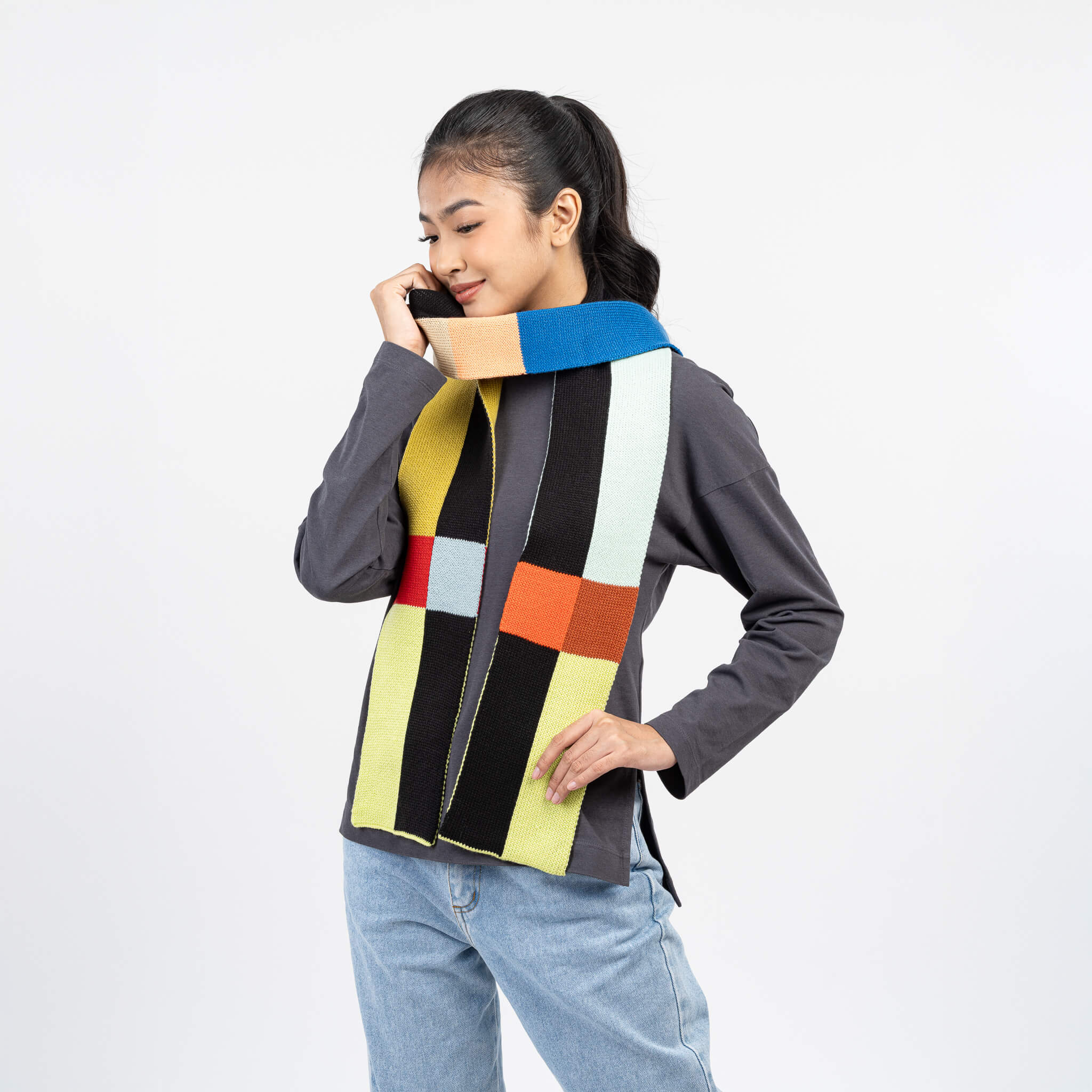 Chroma Skinny Scarf - Image 5