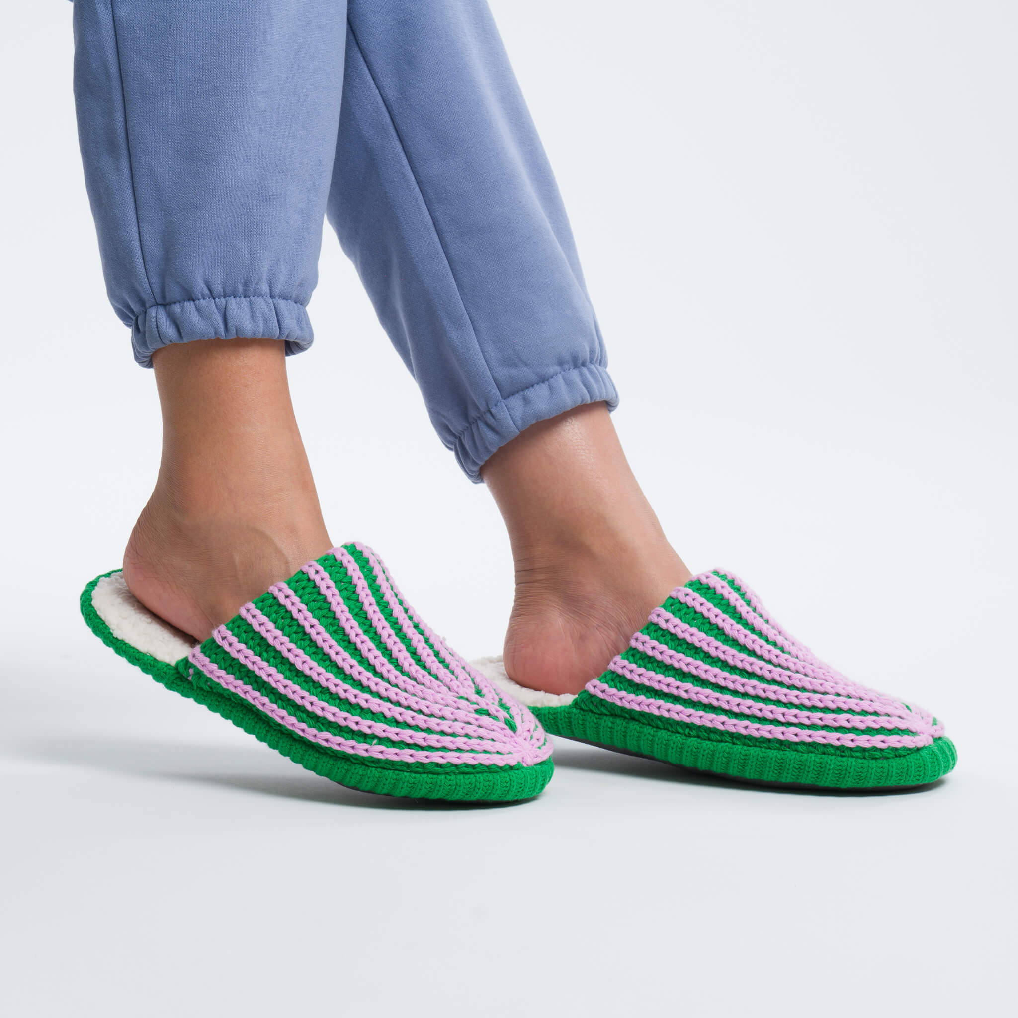 Chunky Rib Slide Slippers - Image 5