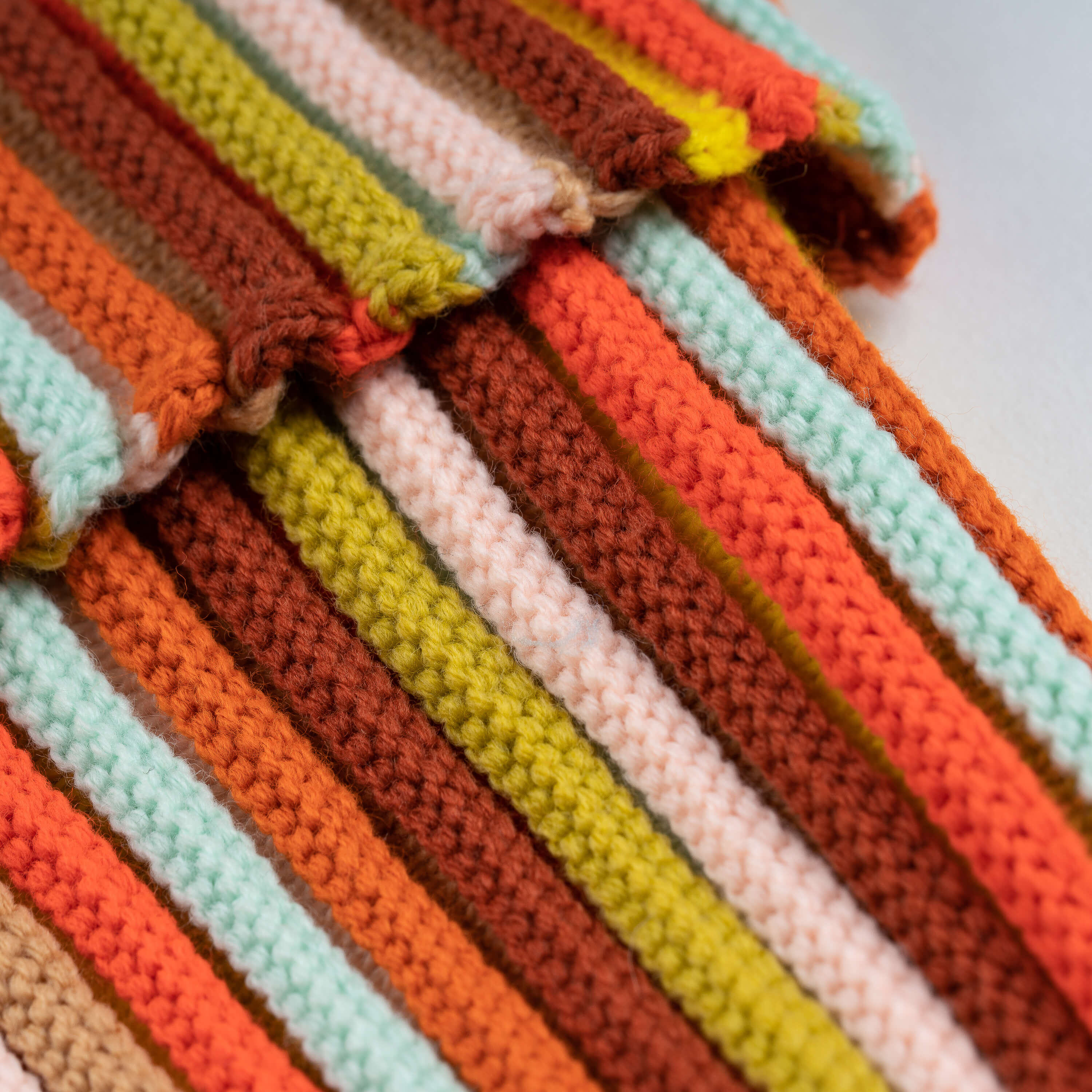 Circus Stripe Knit Beanie - Image 3