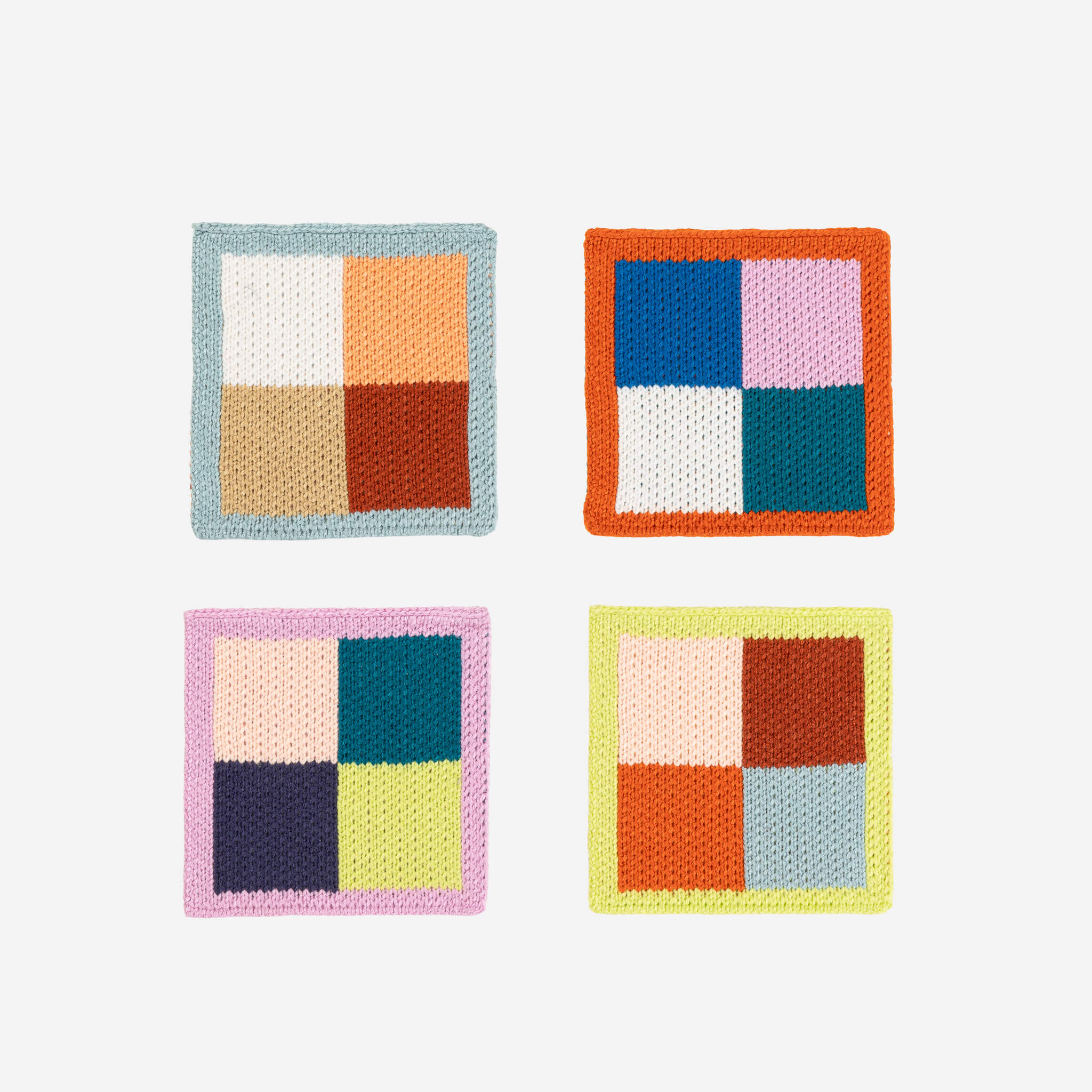 Color Patch Coaster Set - Image 3