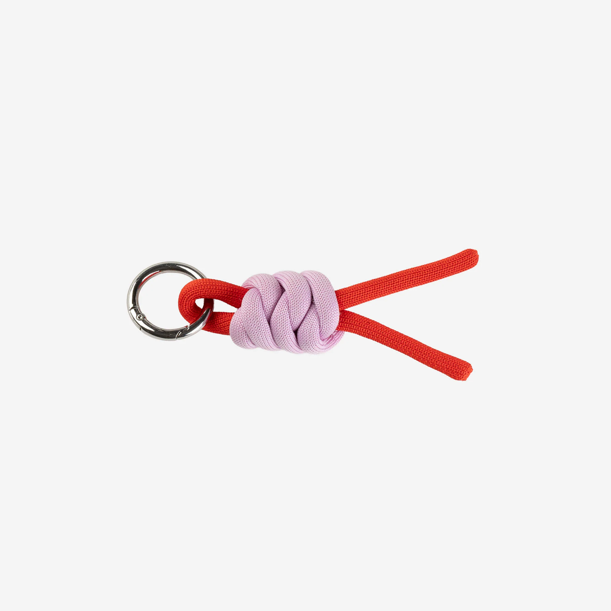 Colorblock Knot Keychain