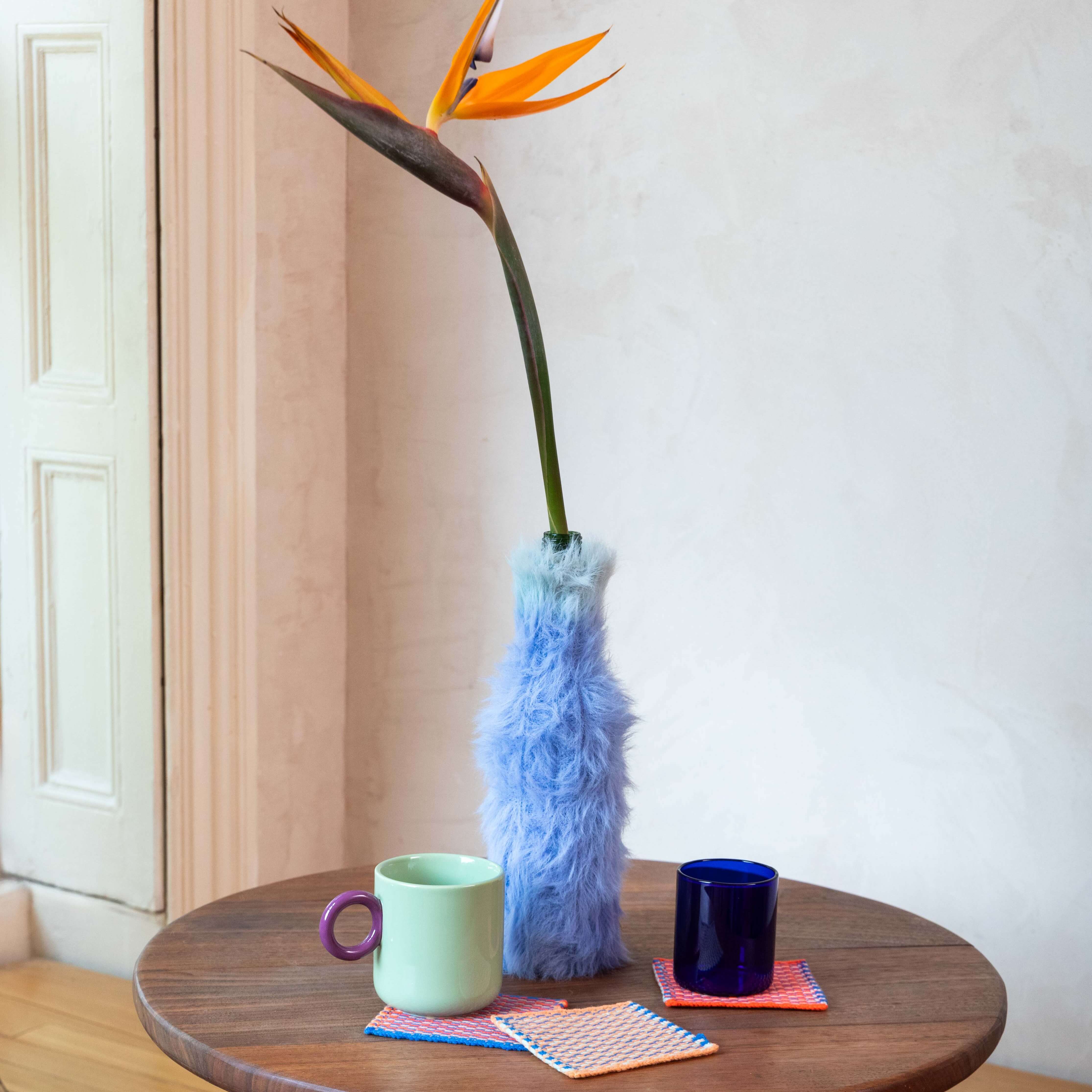 Faux Fur Bottle Sleeve - Image 10