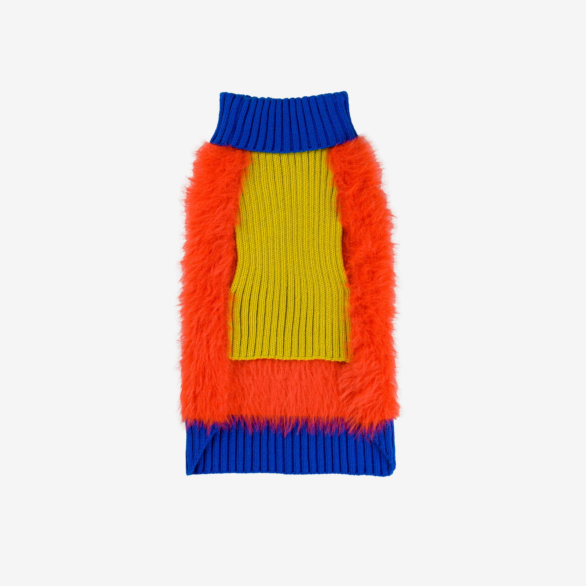 Faux Fur Dog Sweater - Image 3