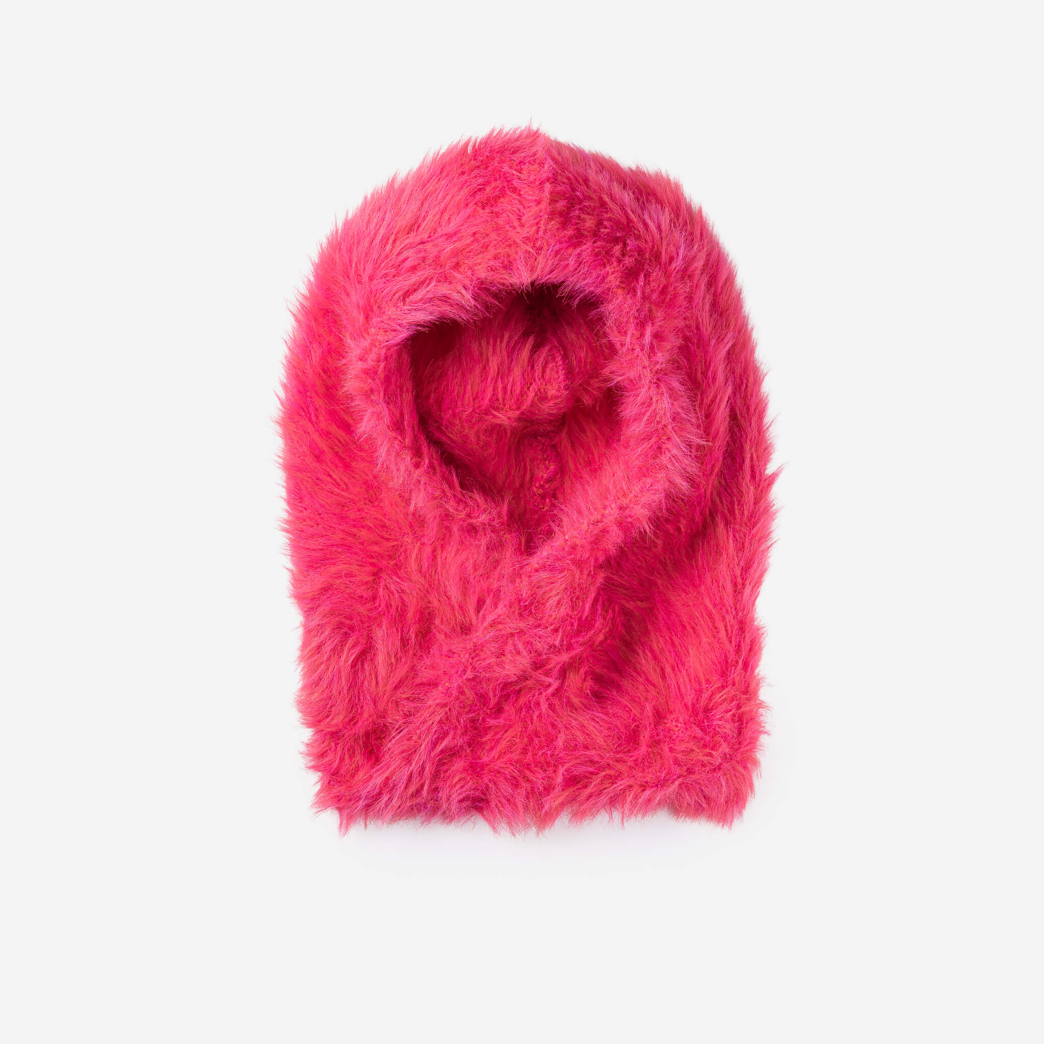 Faux Fur Knit Hood - Image 6