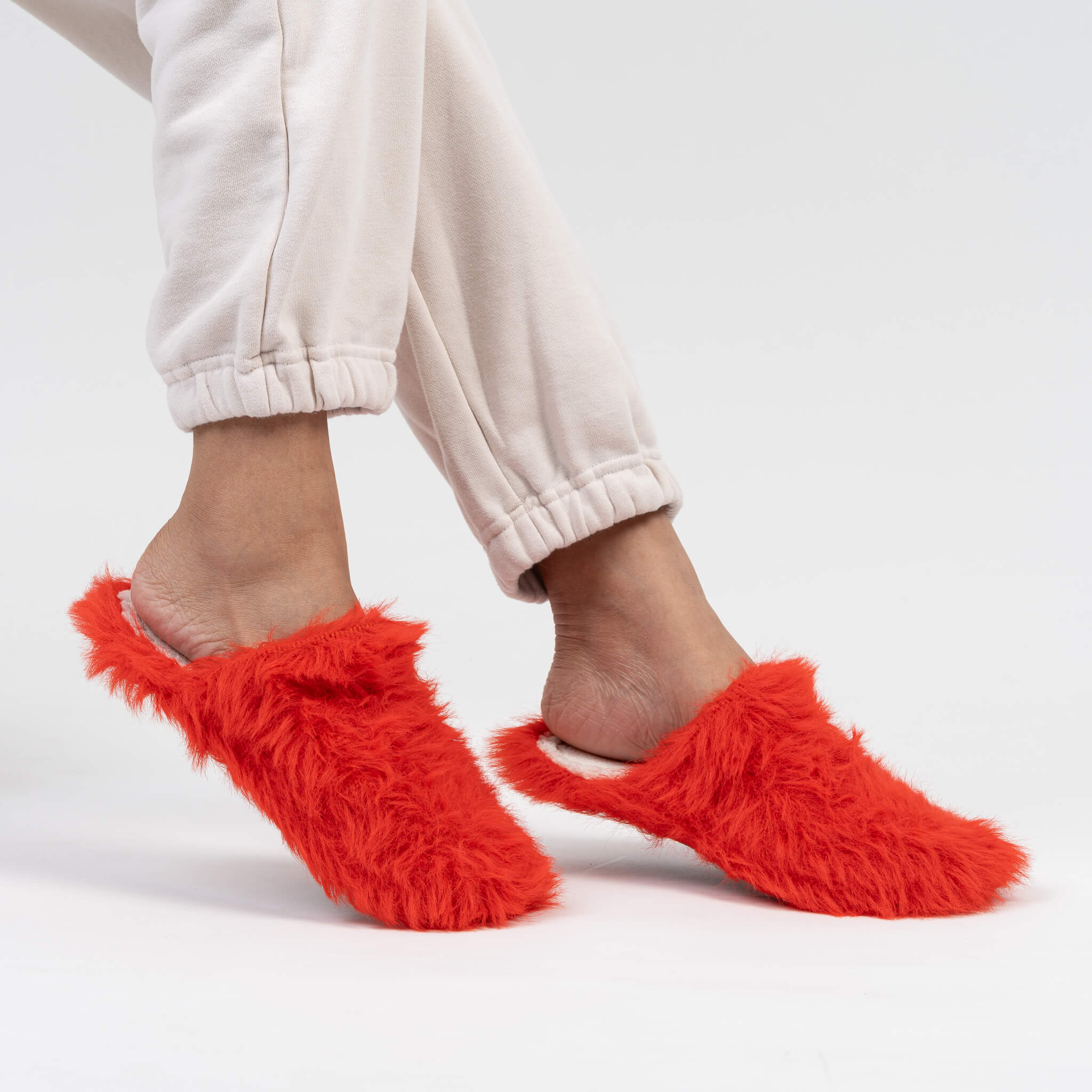 Faux Fur Slide Slippers - Image 7