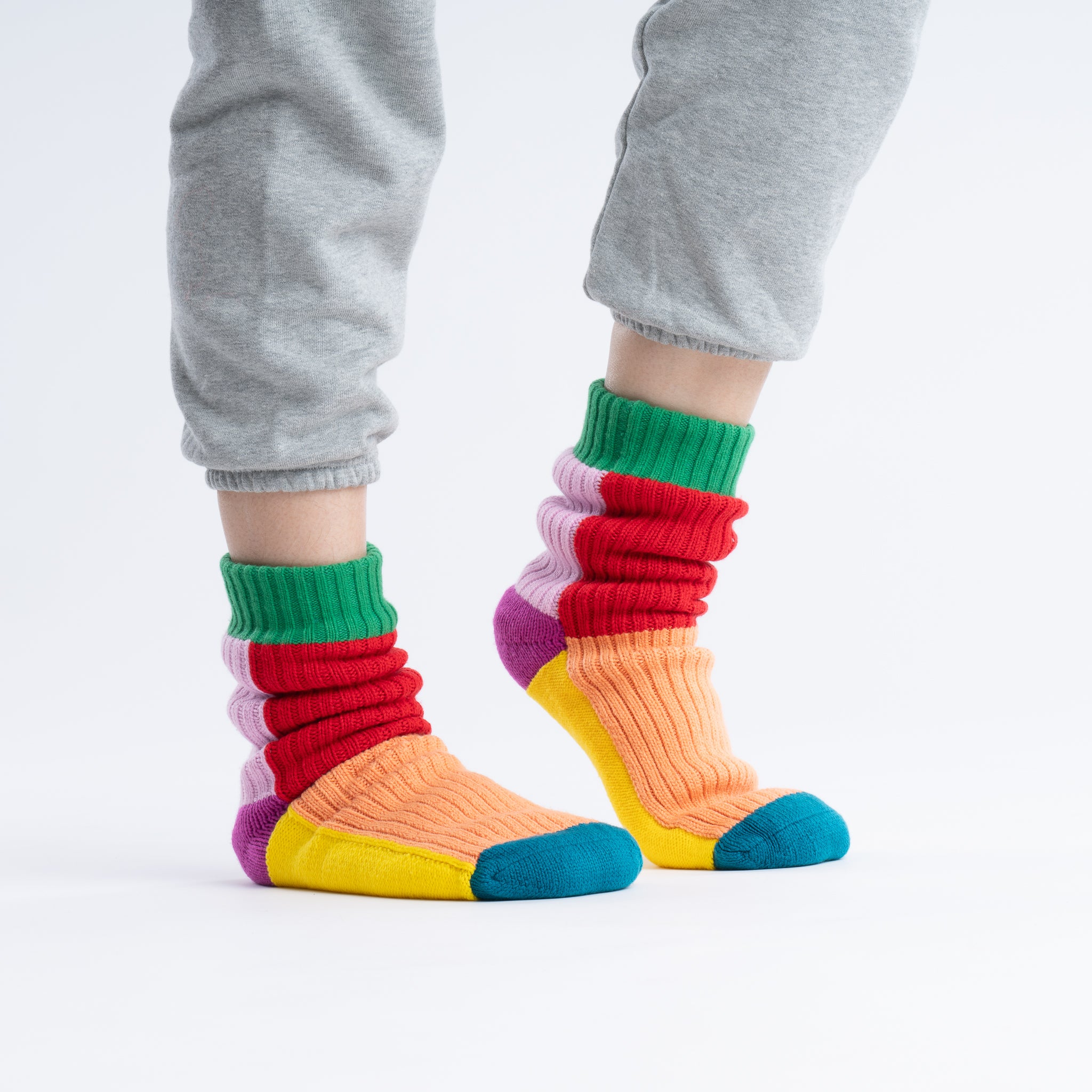 Kaleidoscope Knit House Socks - Image 10