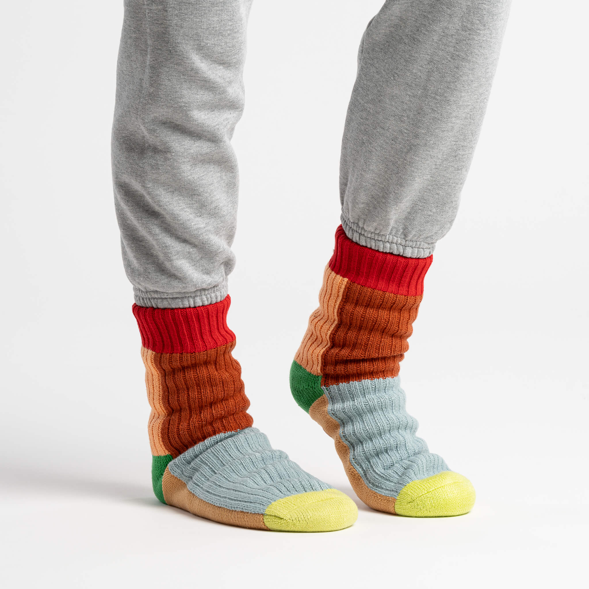 Kaleidoscope Knit House Socks - Image 16