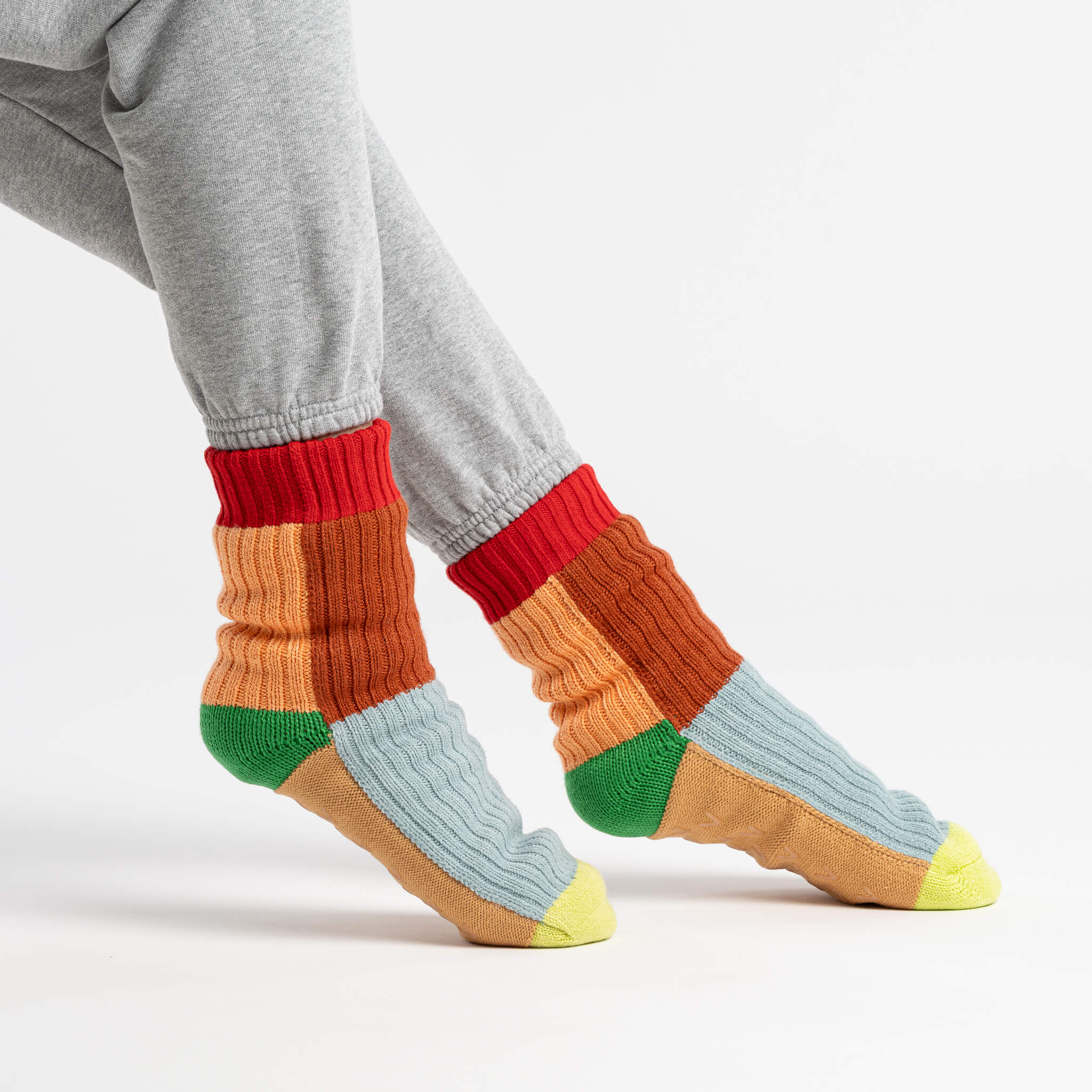 Kaleidoscope Knit House Socks - Image 18
