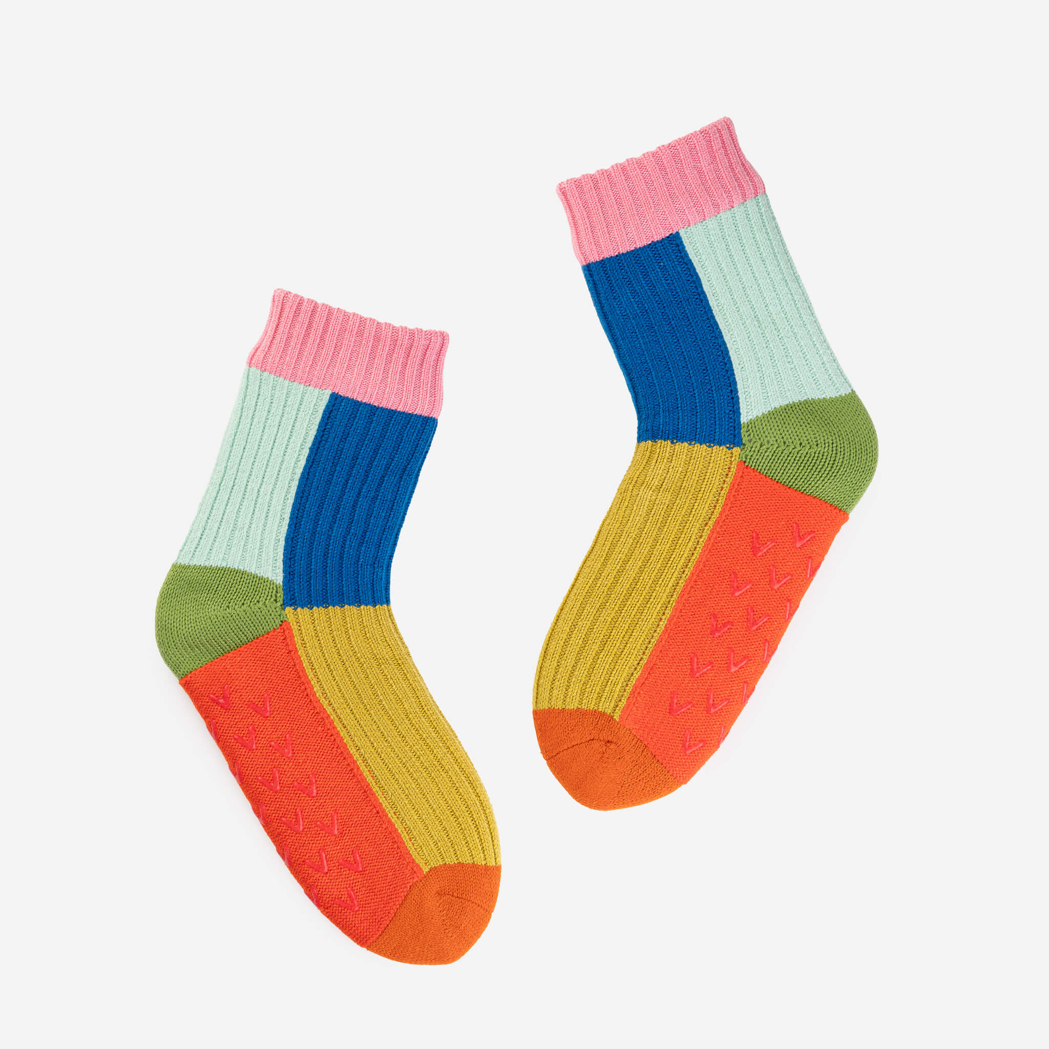 Kaleidoscope Knit House Socks - Image 3