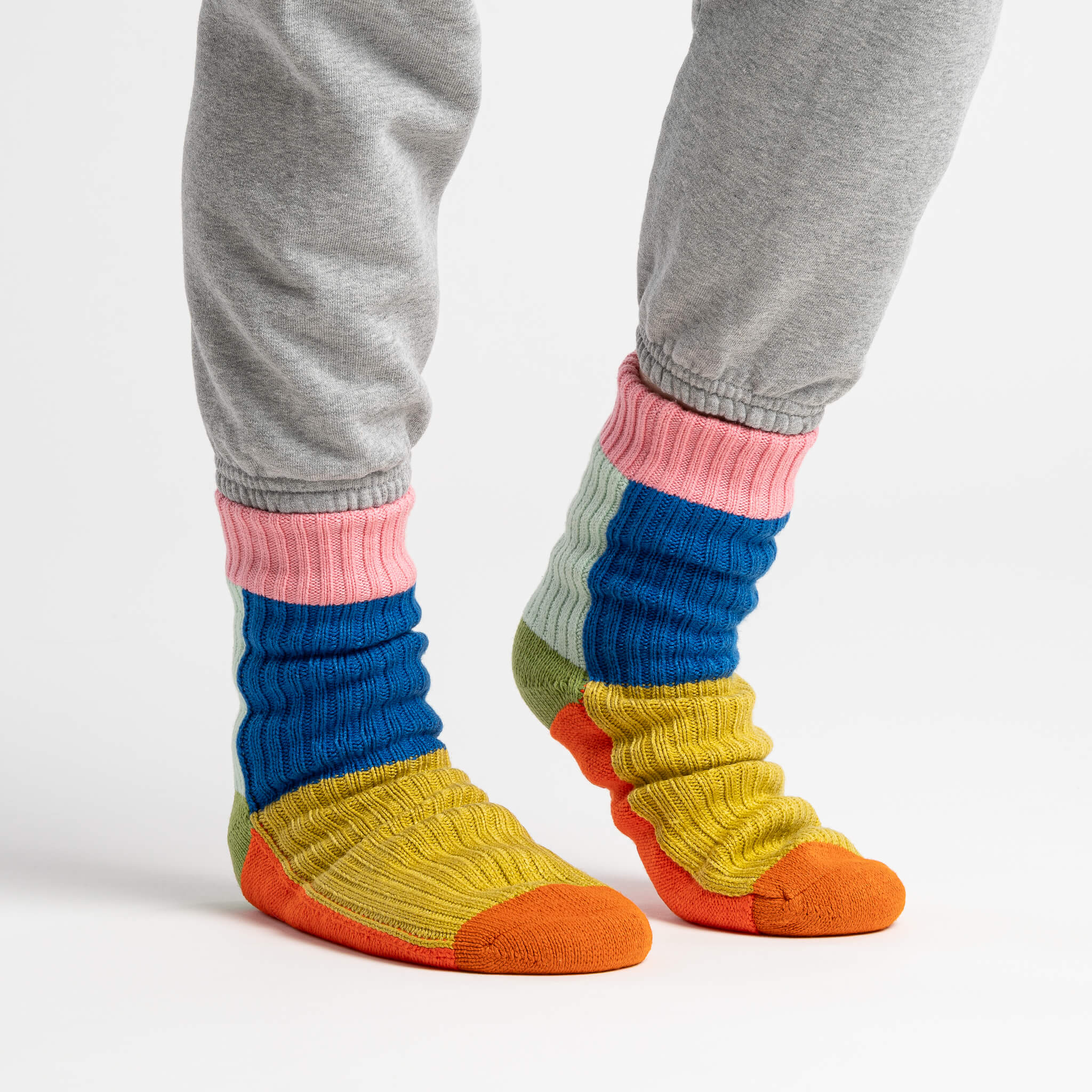 Kaleidoscope Knit House Socks - Image 4
