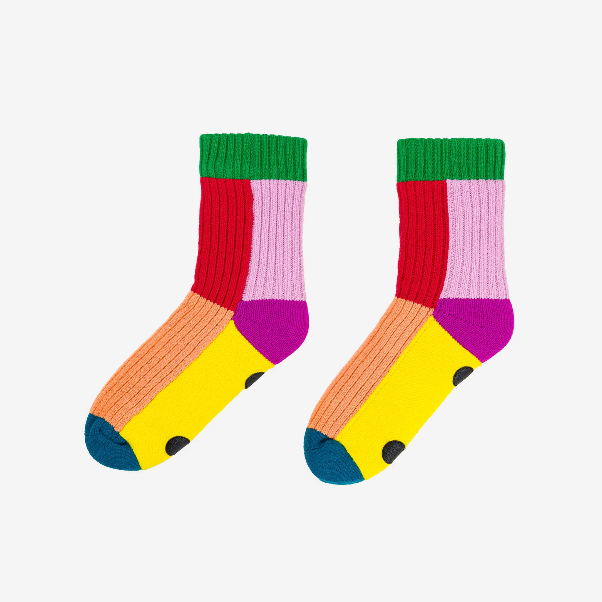 Kaleidoscope Knit House Socks - Image 7