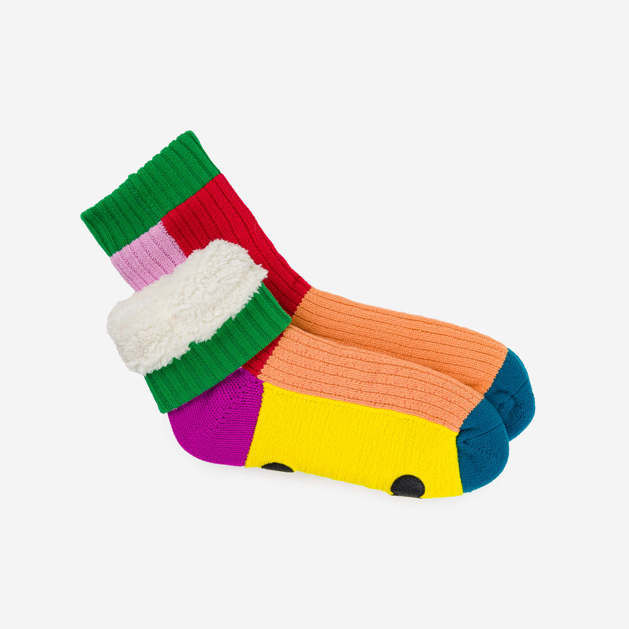 Kaleidoscope Knit House Socks - Image 8