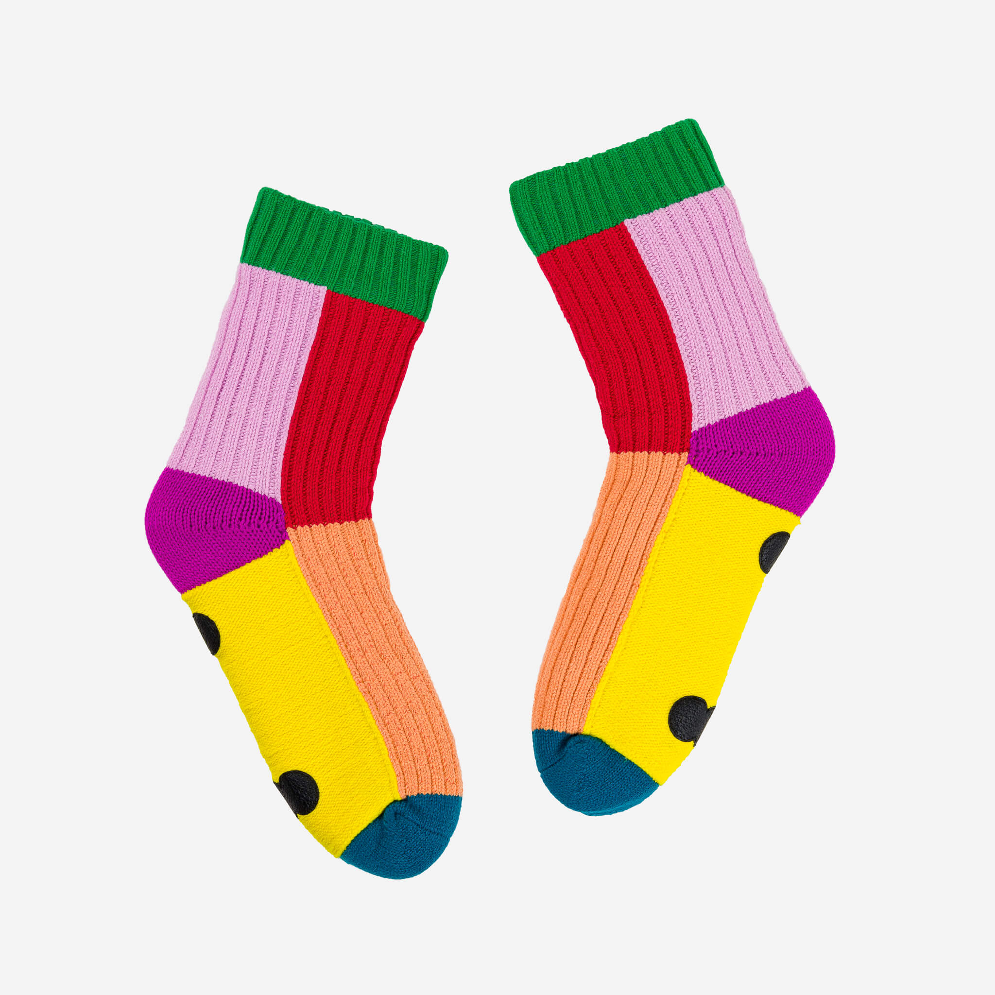 Kaleidoscope Knit House Socks - Image 9