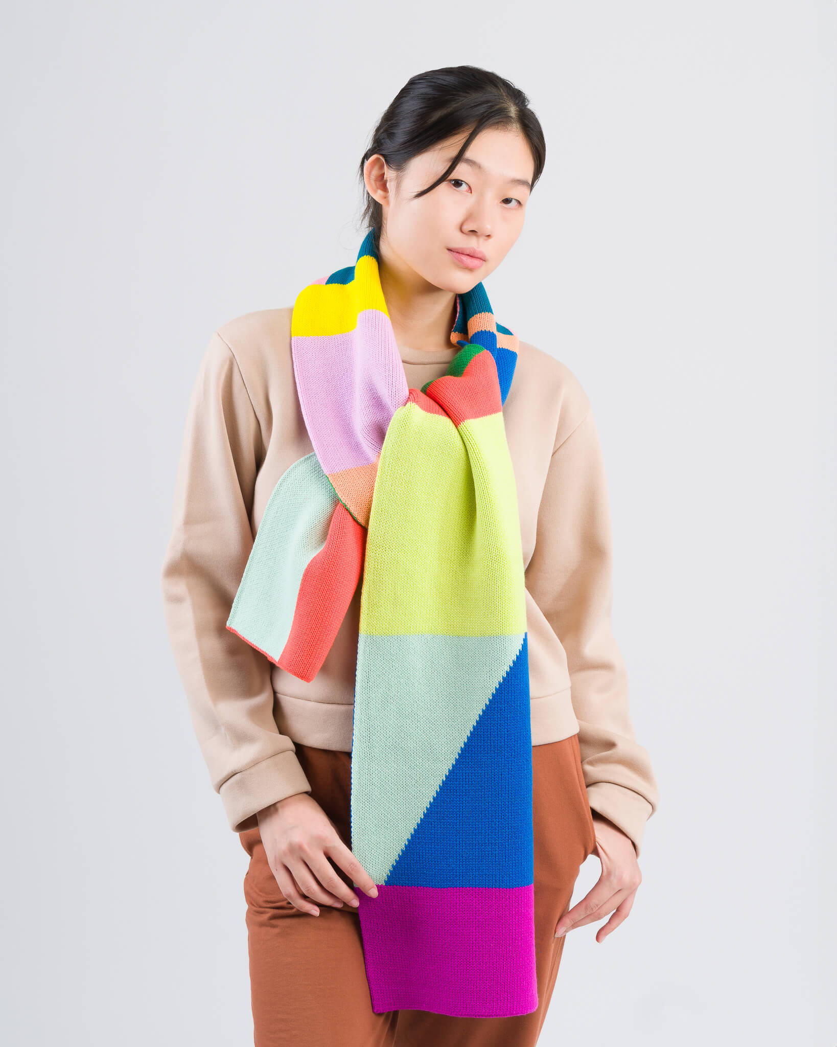 Mismatch Big Scarf - Image 4