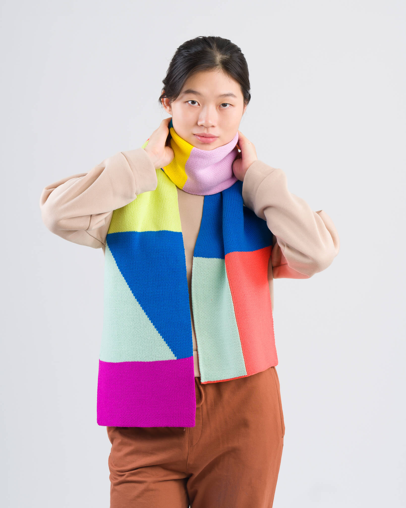Mismatch Big Scarf - Image 5