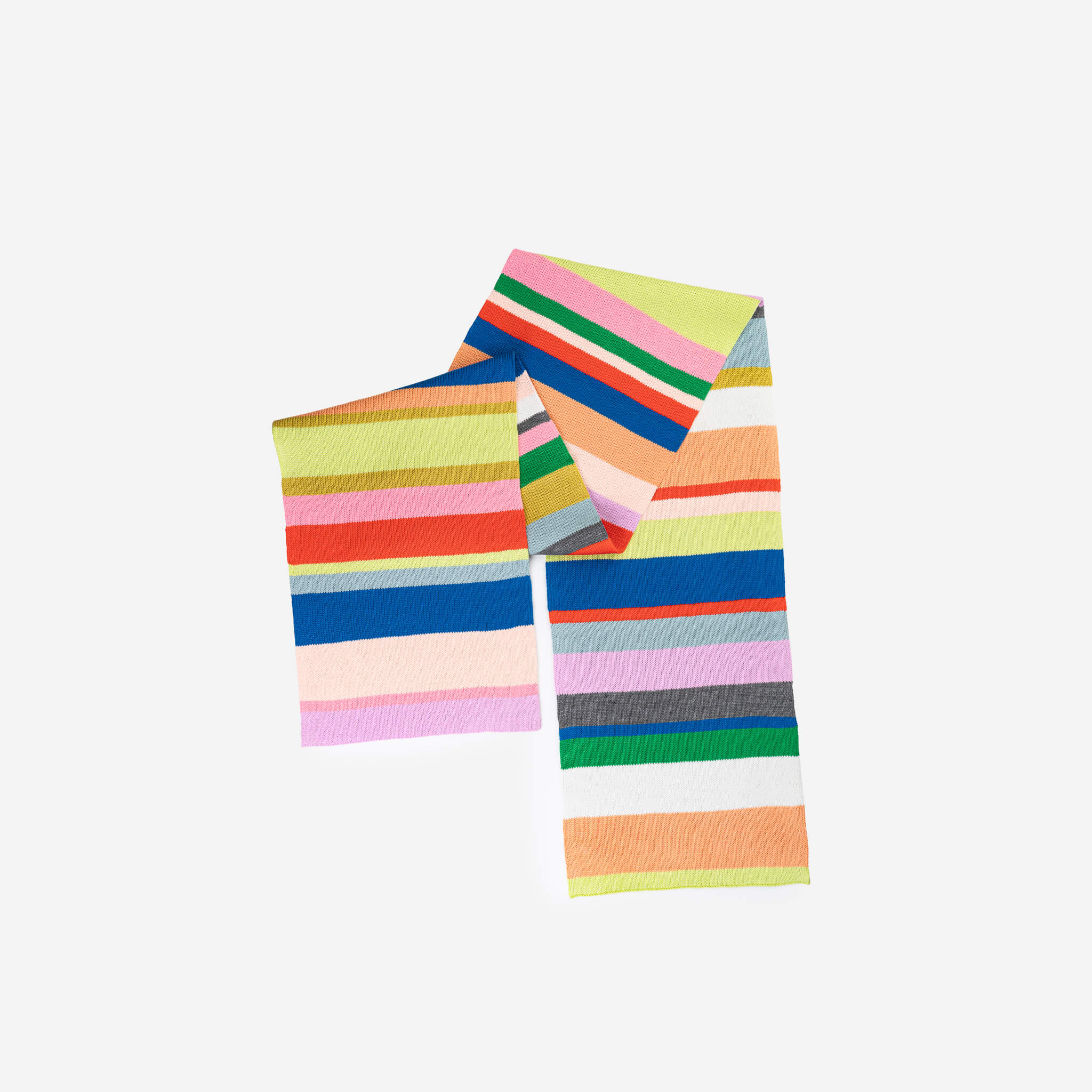 Multi Stripe Big Scarf - Image 2