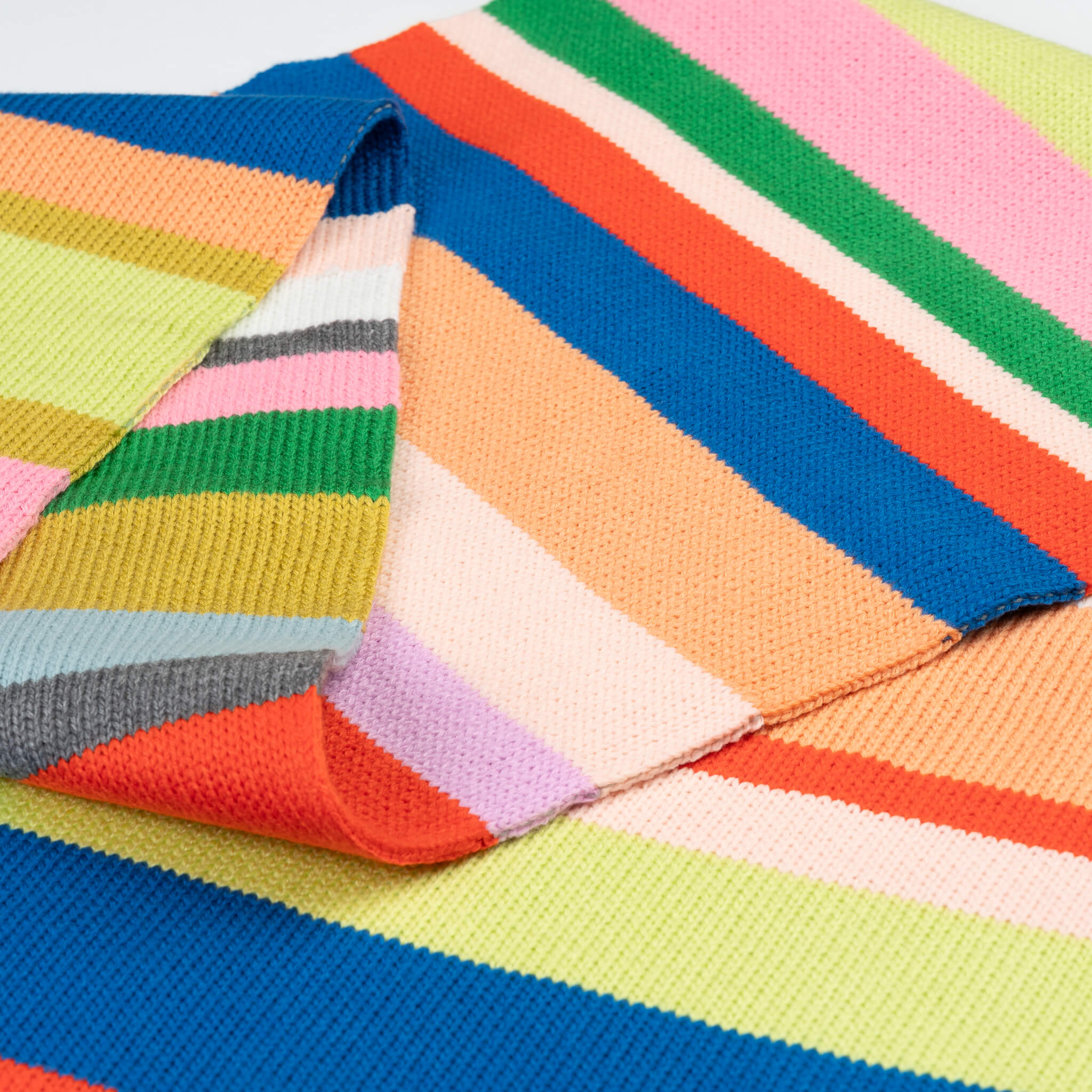 Multi Stripe Big Scarf - Image 3