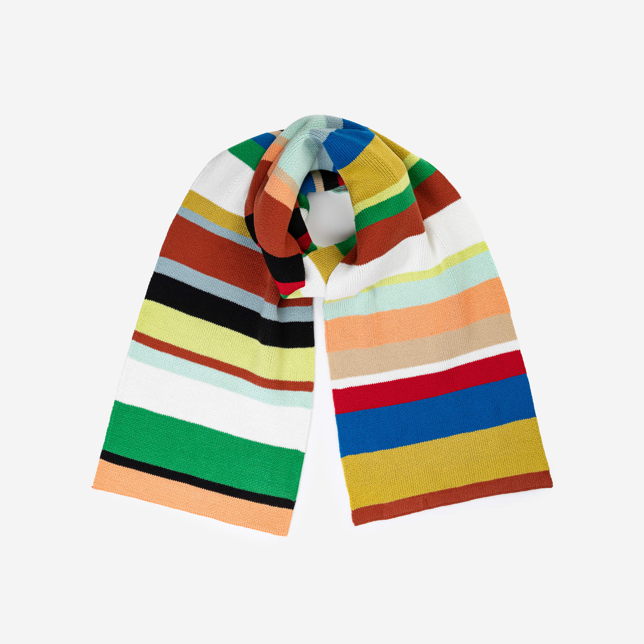 Multi Stripe Big Scarf - Image 6