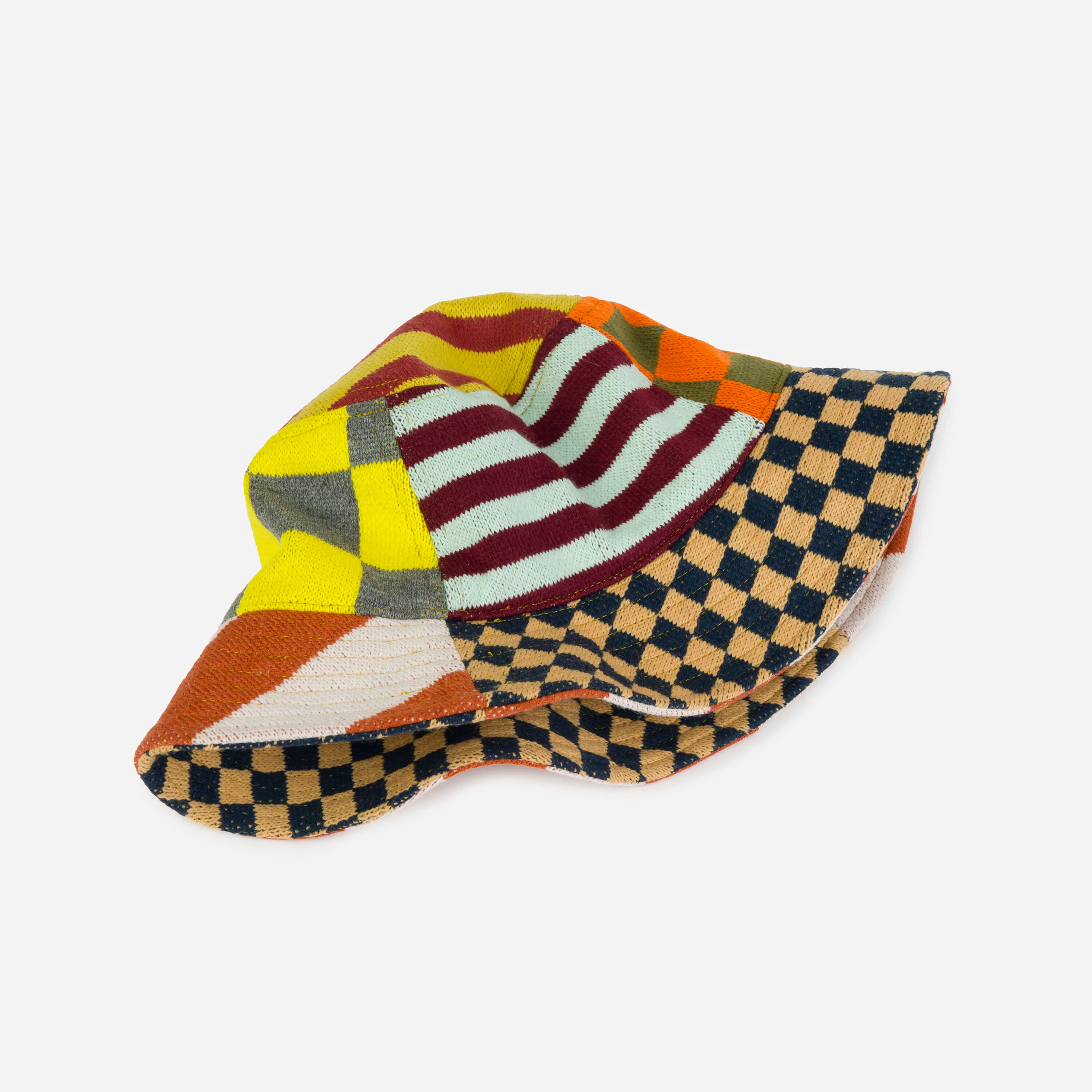 Pattern Patch Bucket Hat - Image 9