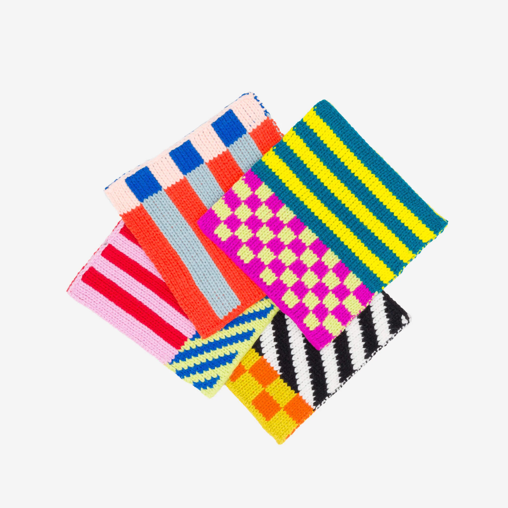 Pattern Patch Coaster Set - Image 4
