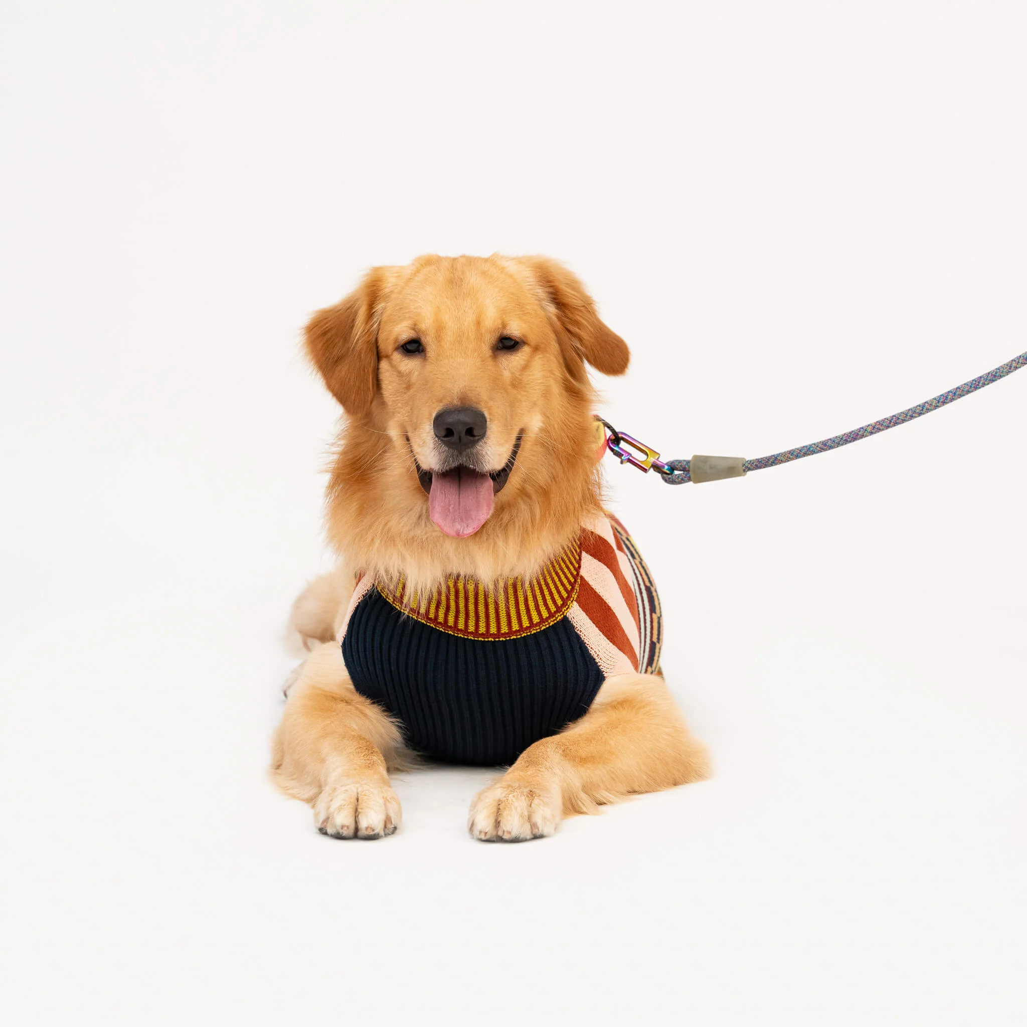Pattern Patch Dog Sweater - Image 15