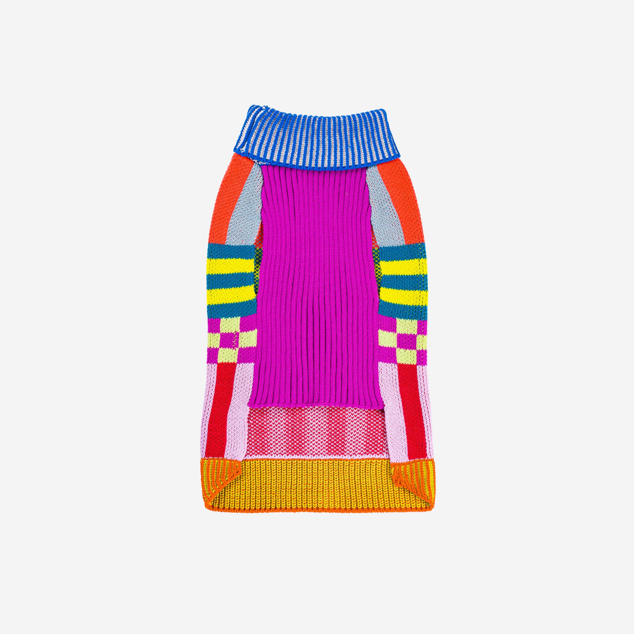 Pattern Patch Dog Sweater - Image 3