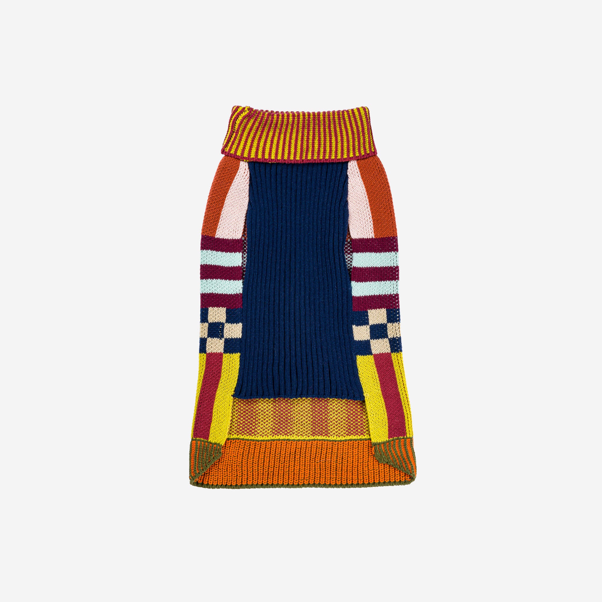 Pattern Patch Dog Sweater - Image 5
