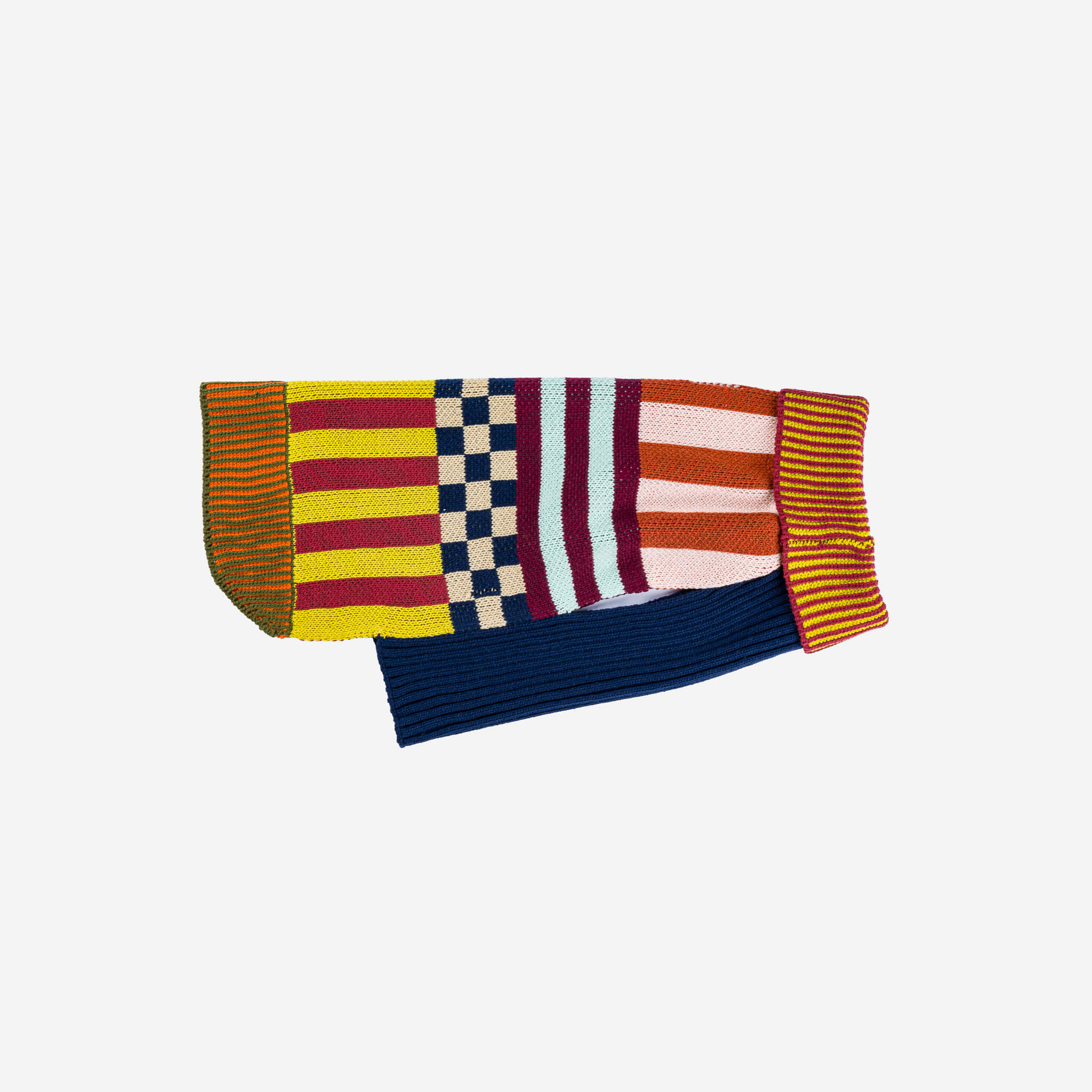 Pattern Patch Dog Sweater - Image 6