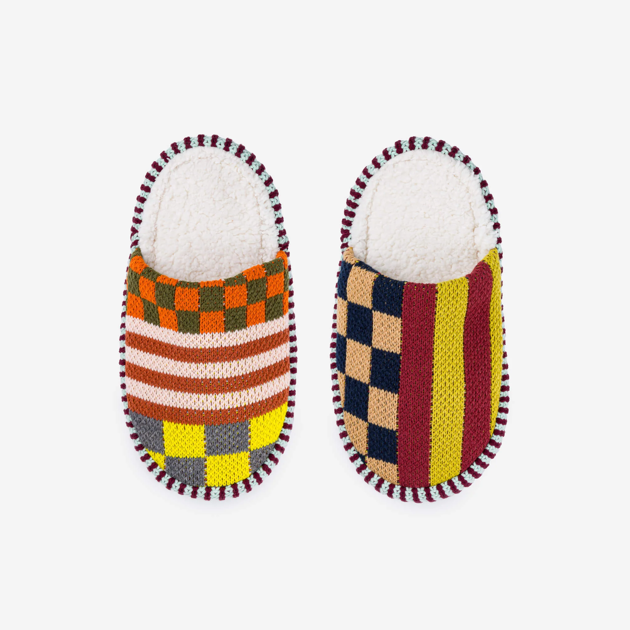 Pattern Patch Slide Slippers - Image 3