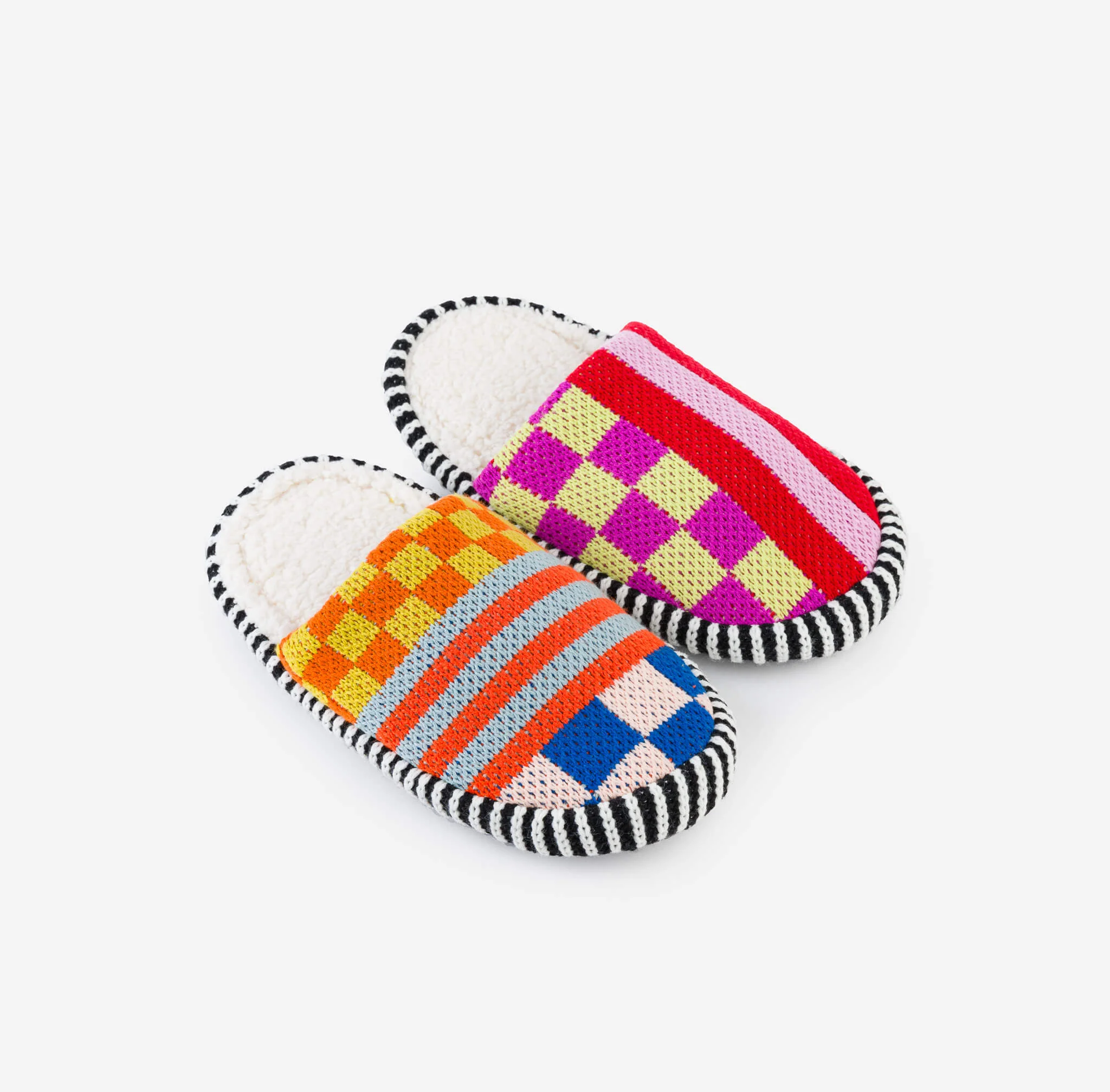 Pattern Patch Slide Slippers - Image 4