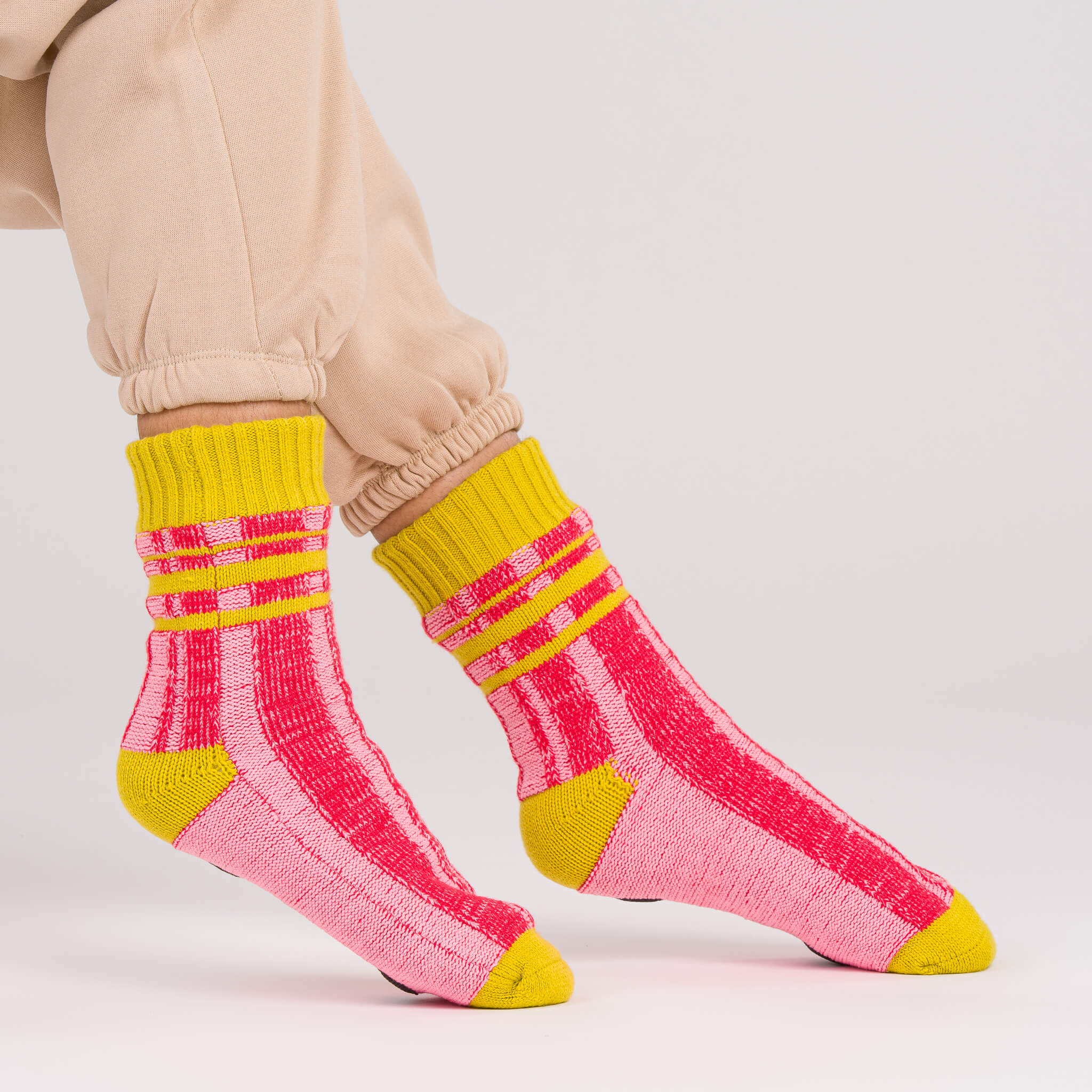 Plaid Stripe House Socks - Image 10