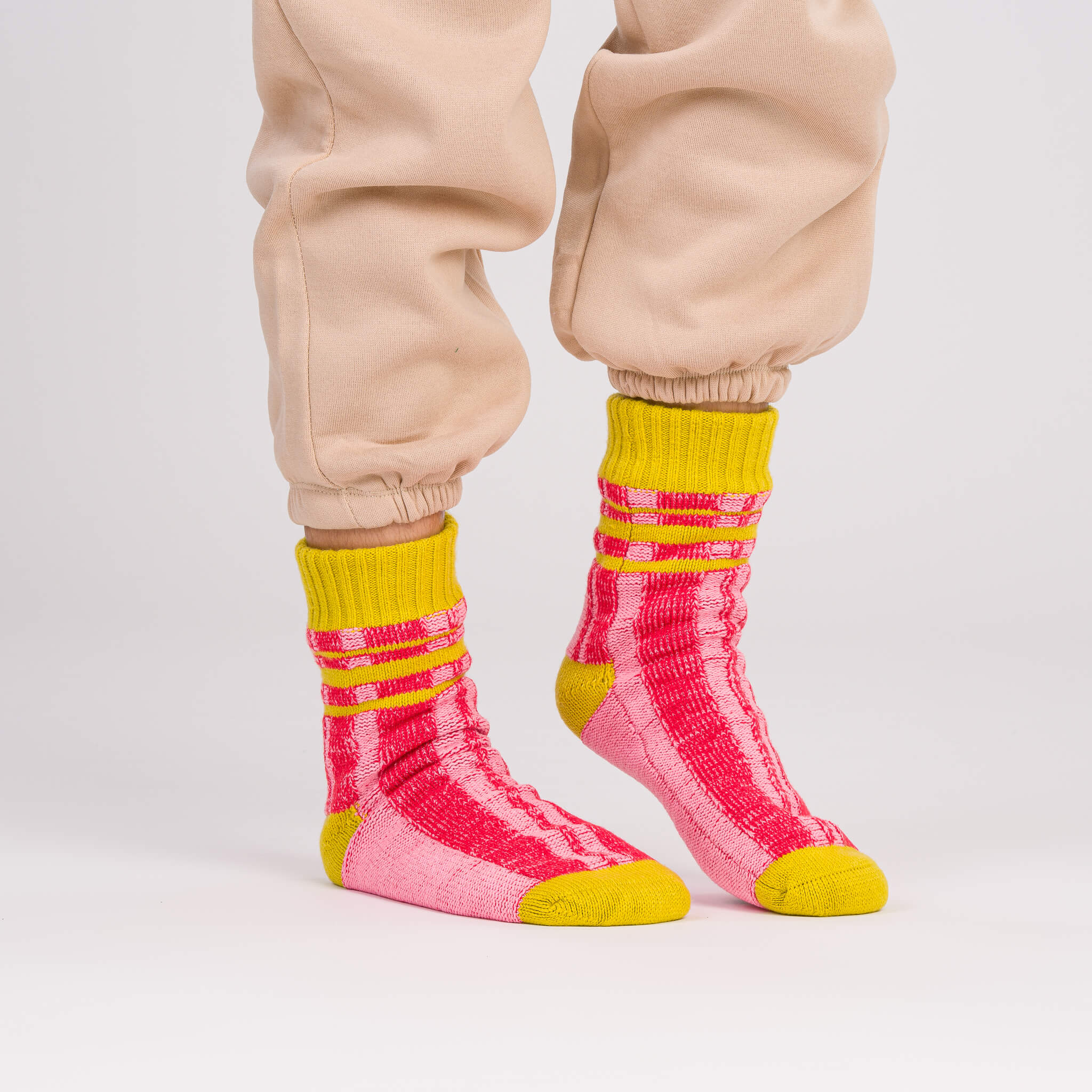 Plaid Stripe House Socks - Image 11