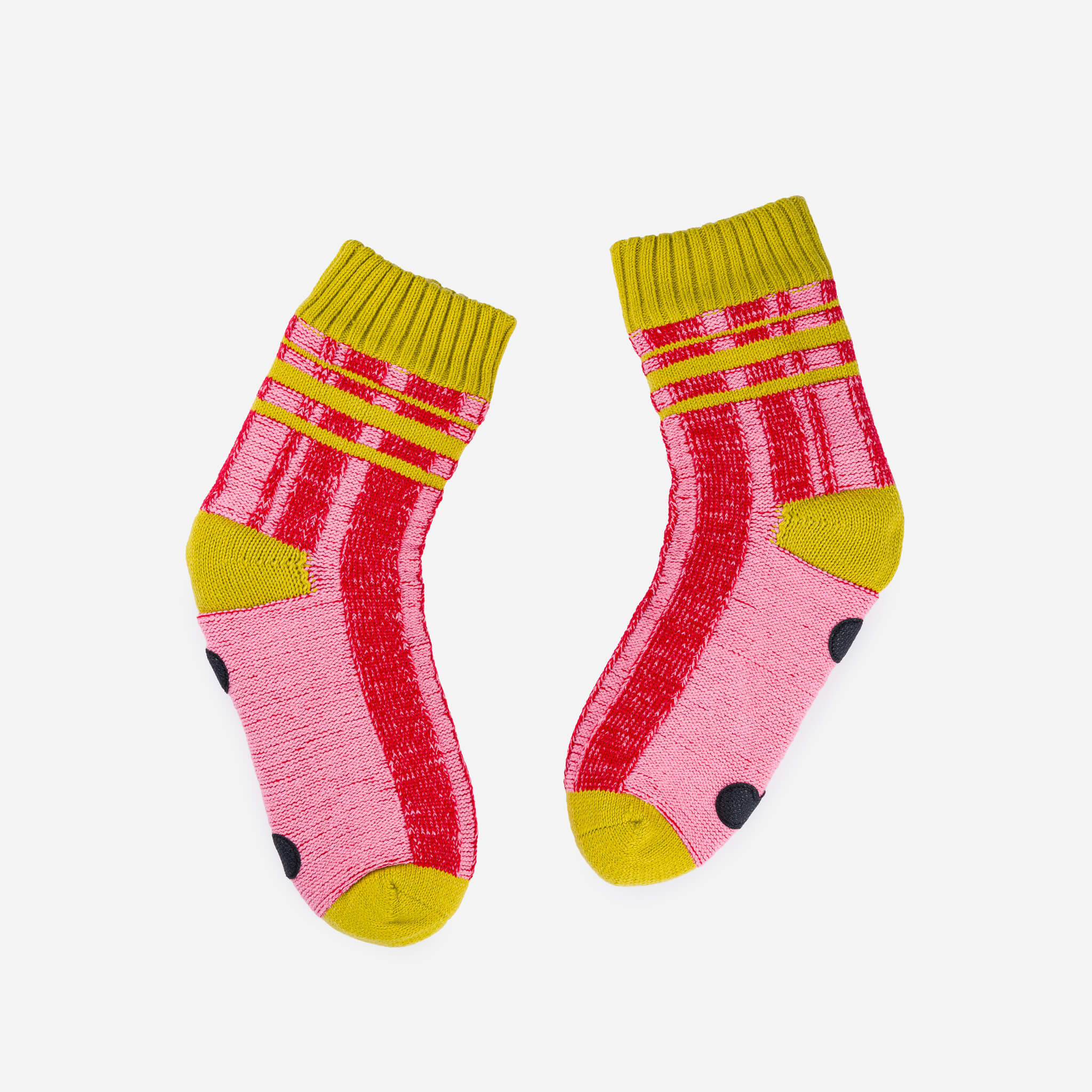 Plaid Stripe House Socks - Image 5