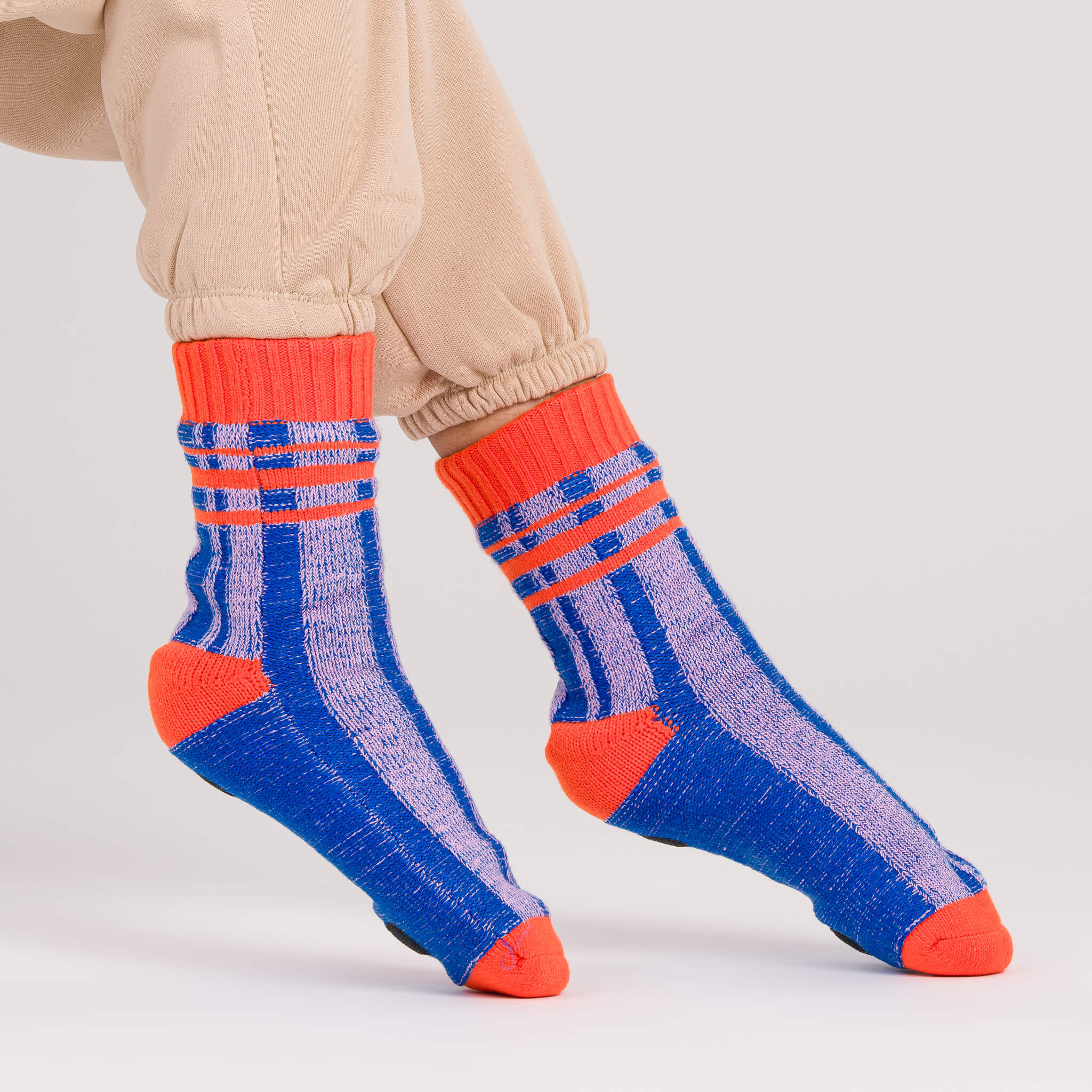 Plaid Stripe House Socks - Image 7