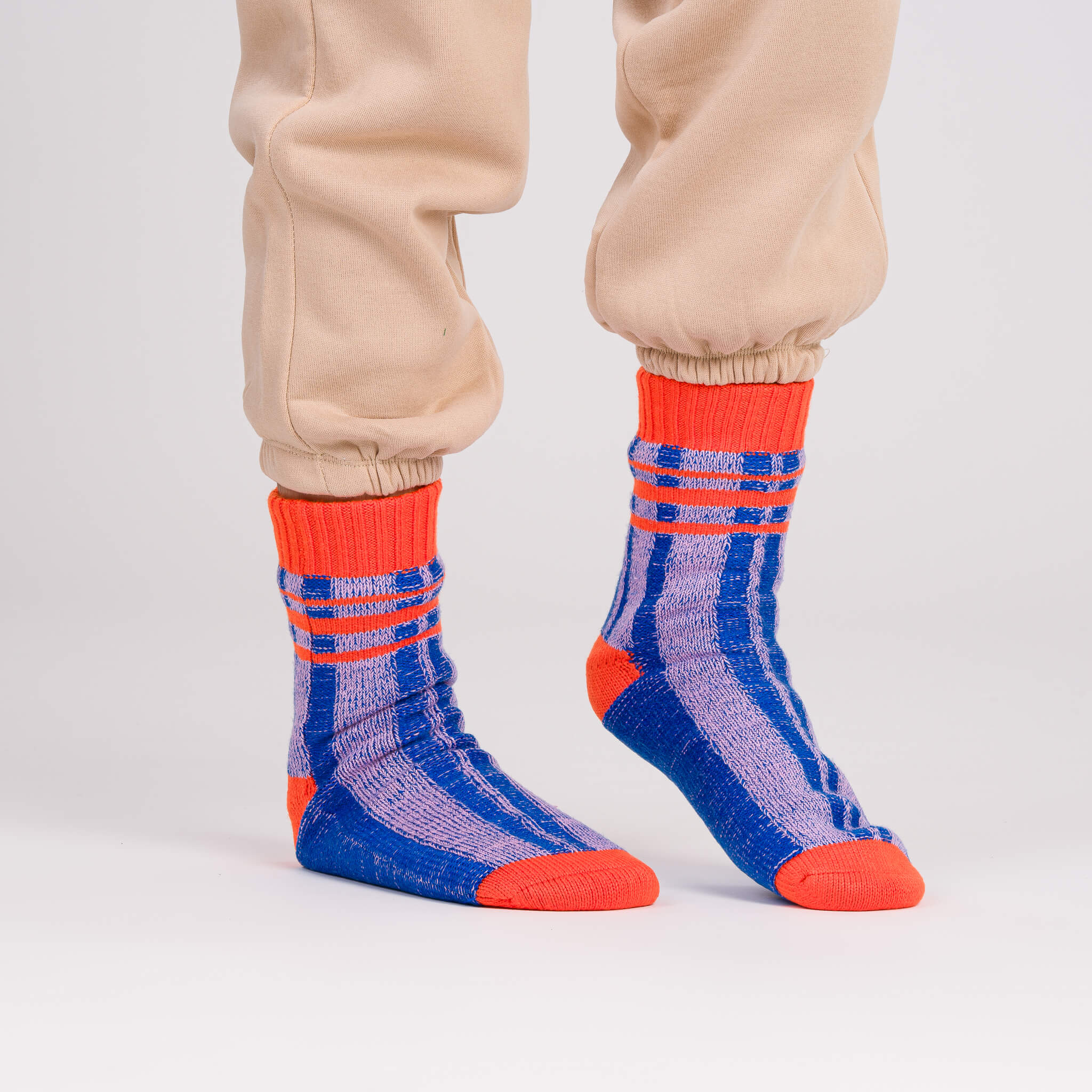 Plaid Stripe House Socks - Image 8