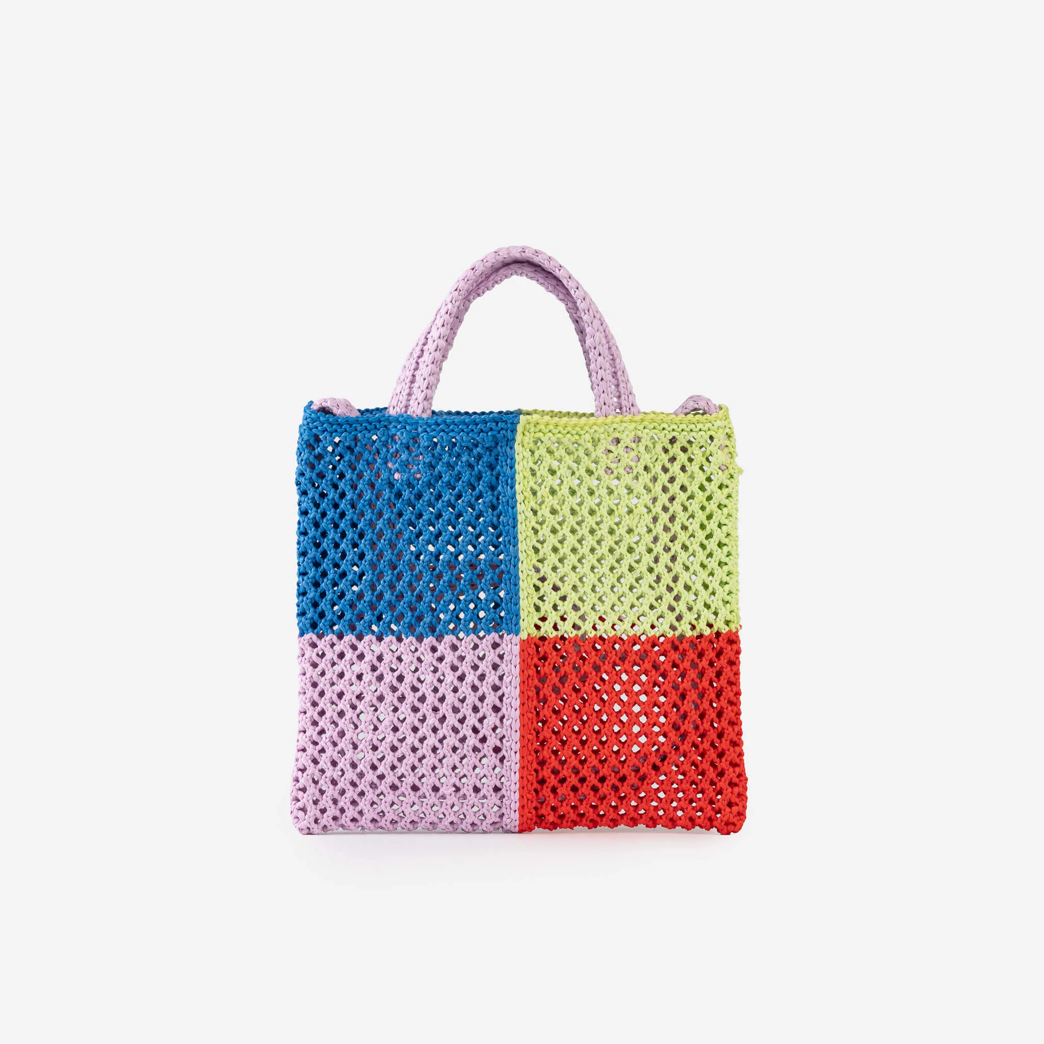 Quattro Raffia Mini Tote - Image 2
