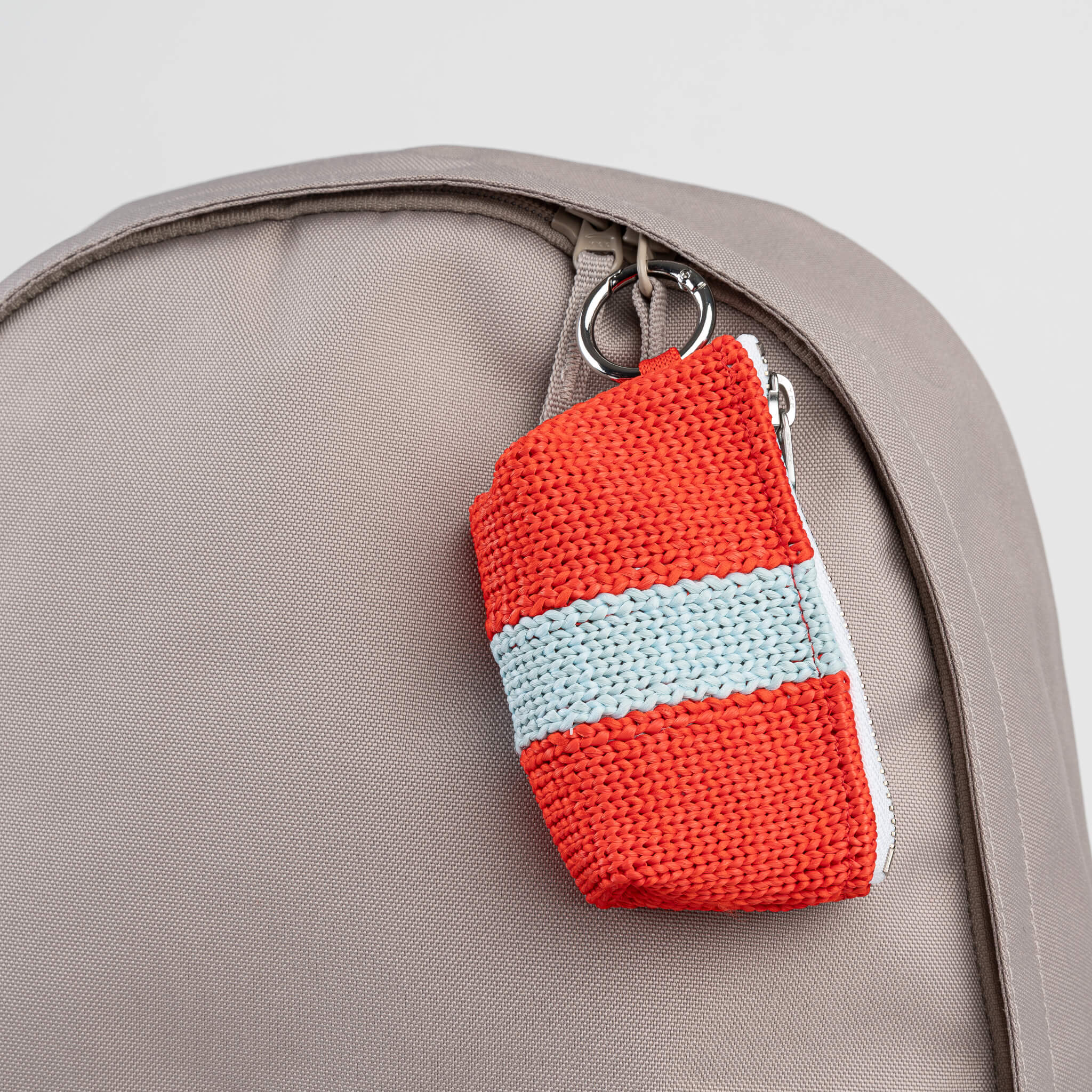 Racing Stripe Pouch Bag Charm - Image 4
