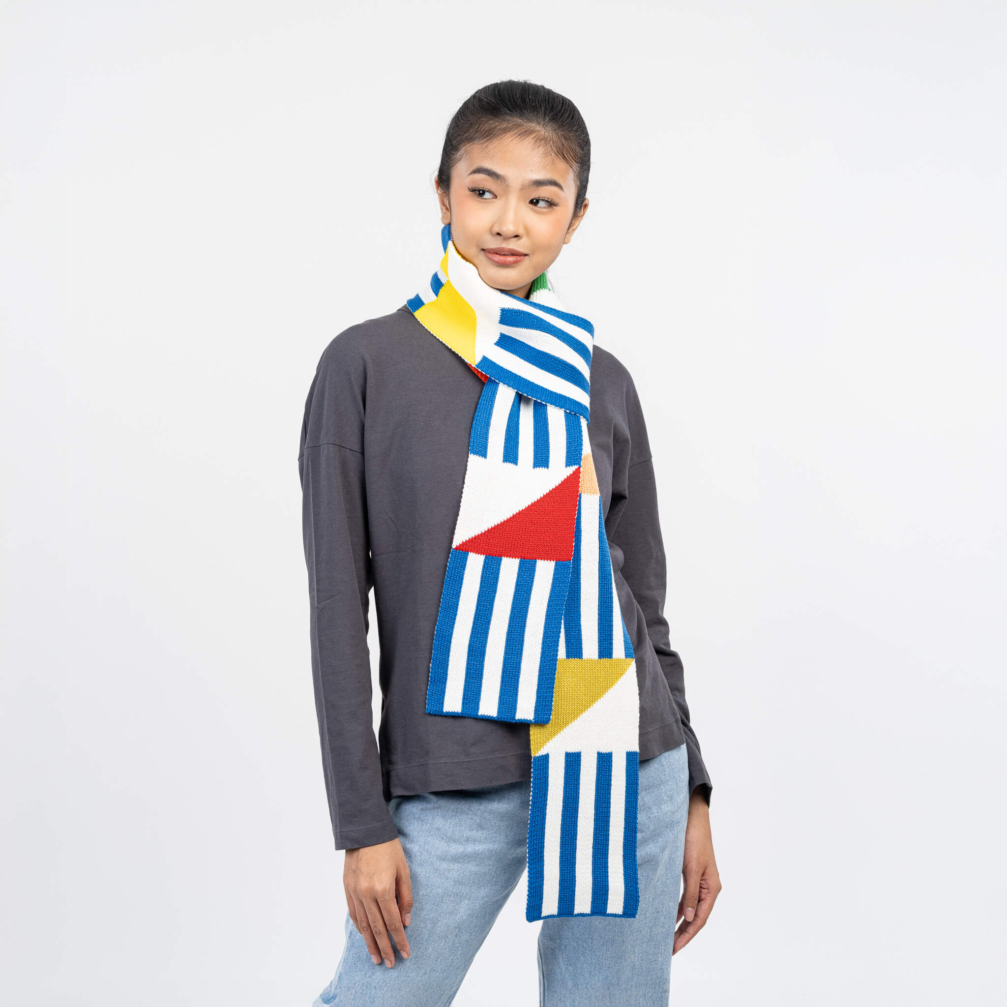 Sailboat Skinny Scarf - Image 10